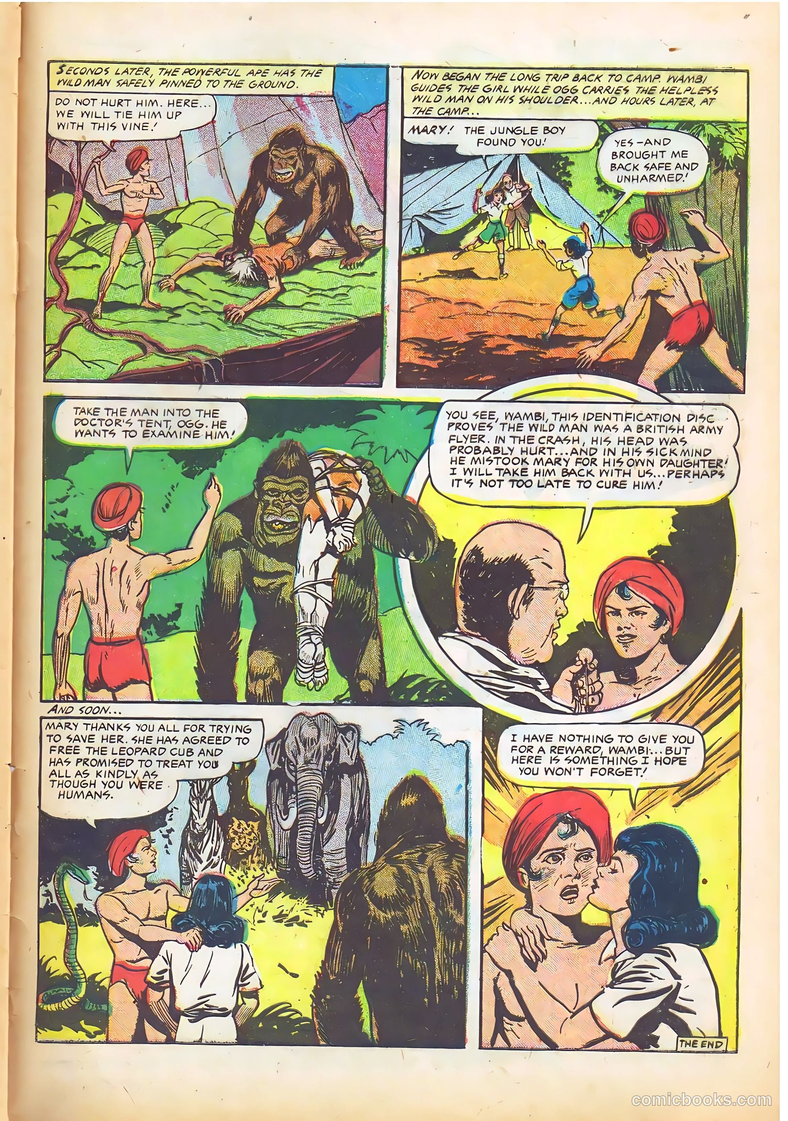 Wambi, Jungle Boy #14 — page 33 of 36
