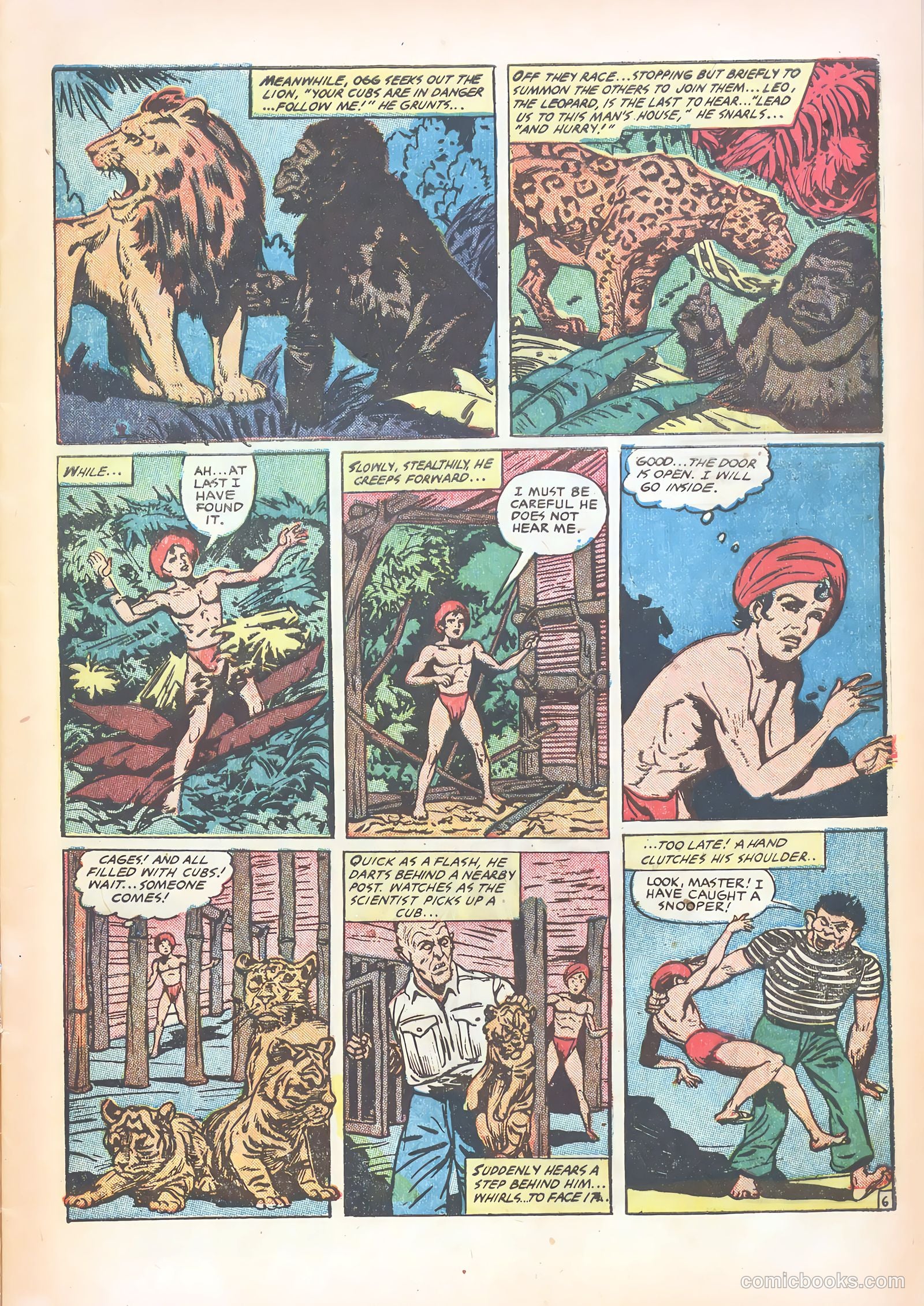 Wambi, Jungle Boy #15 (1952) — page 9 of 36