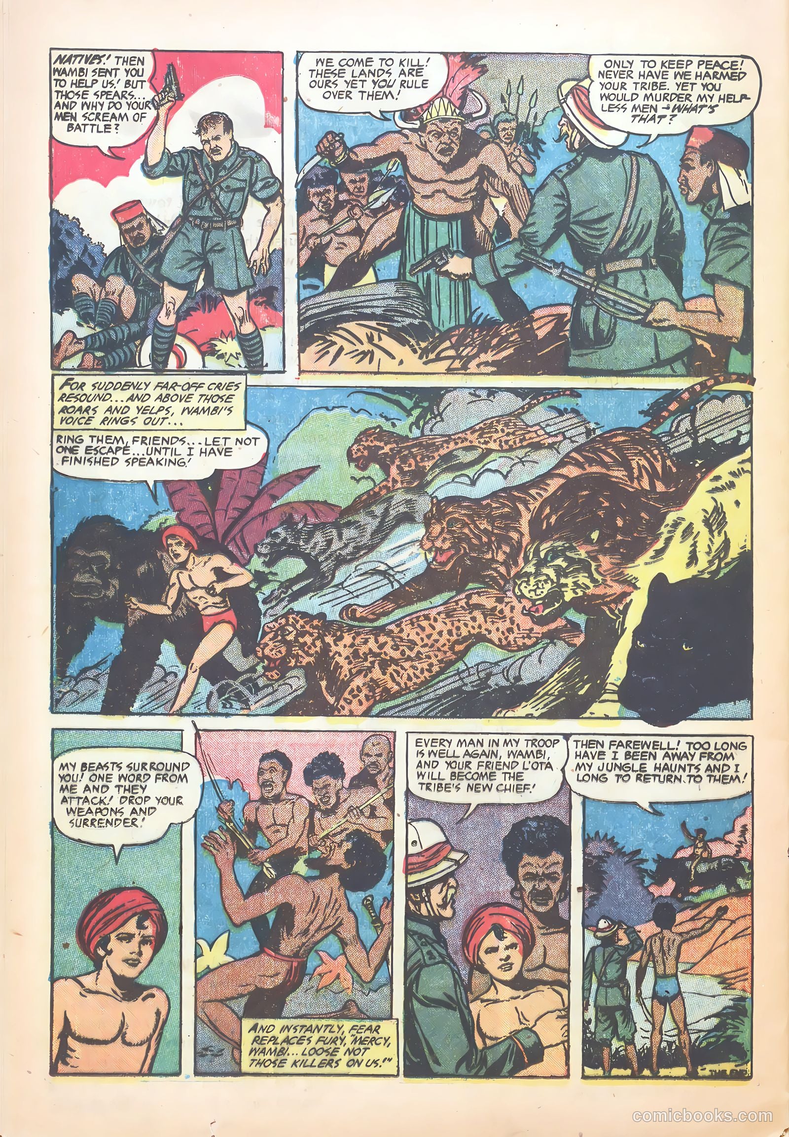 Wambi, Jungle Boy #15 (1952) — page 24 of 36