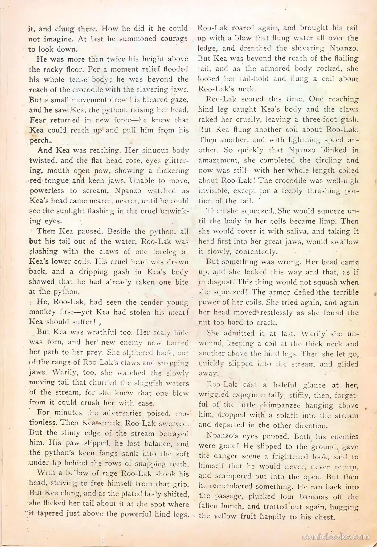 Wambi, Jungle Boy #15 (1952) — page 26 of 36