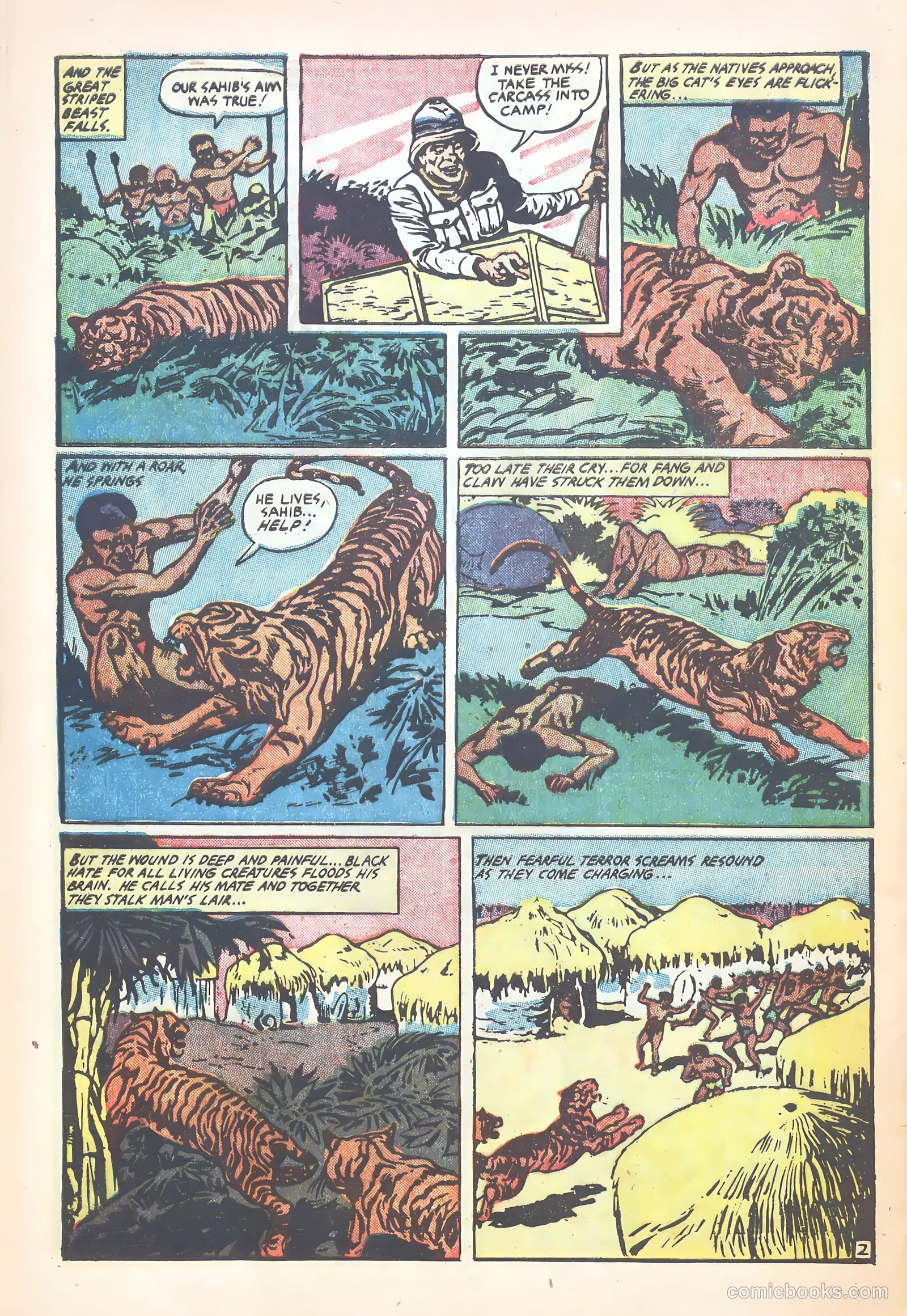 Wambi, Jungle Boy #15 (1952) — page 28 of 36
