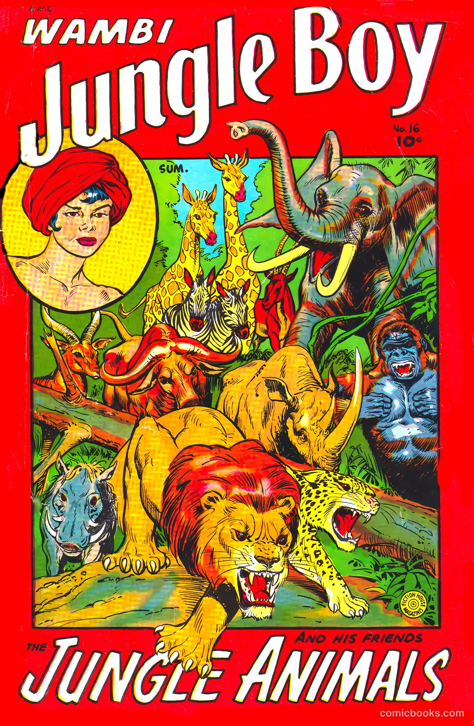 Wambi, Jungle Boy #16