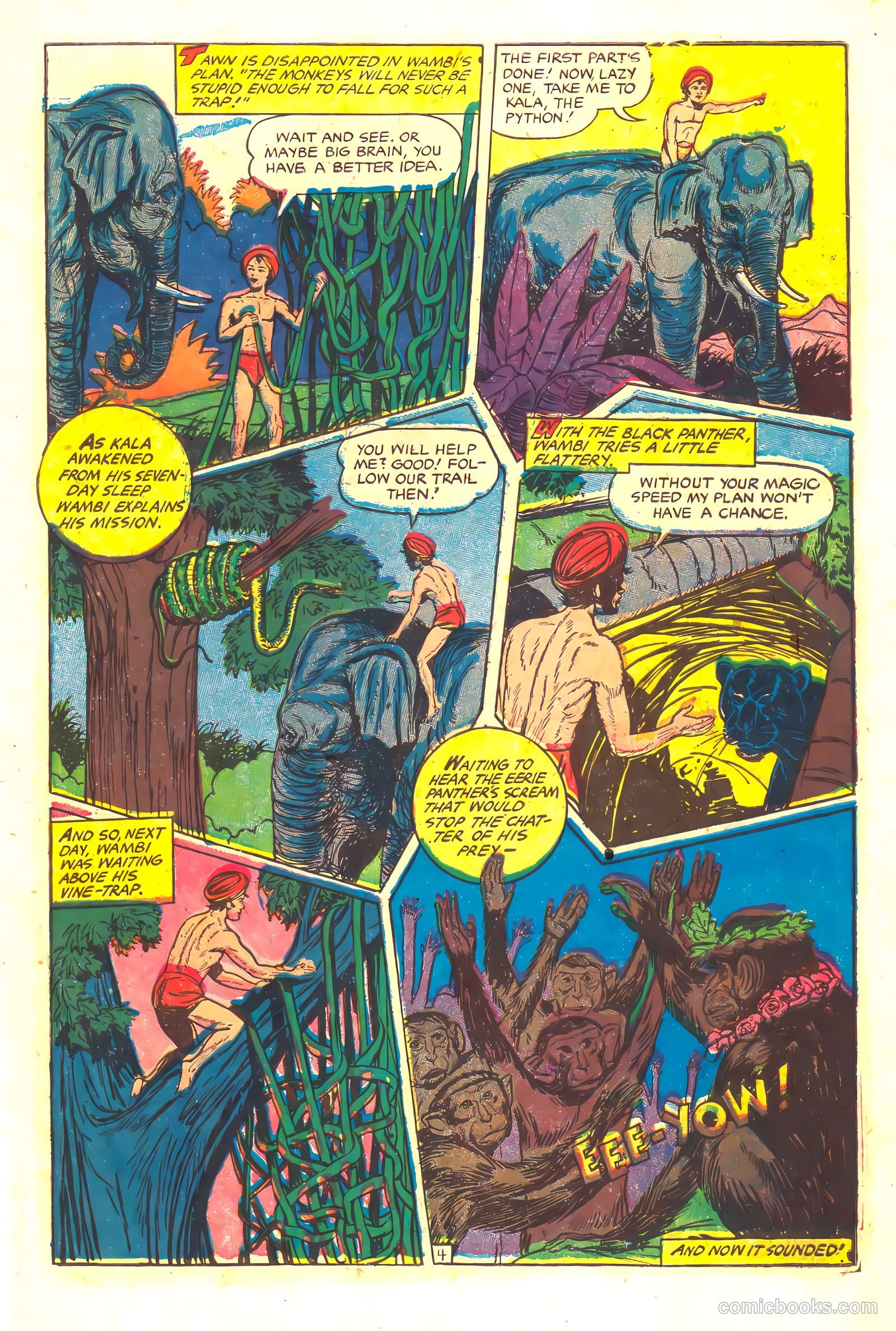 Wambi, Jungle Boy #16 (1952) — page 7 of 36