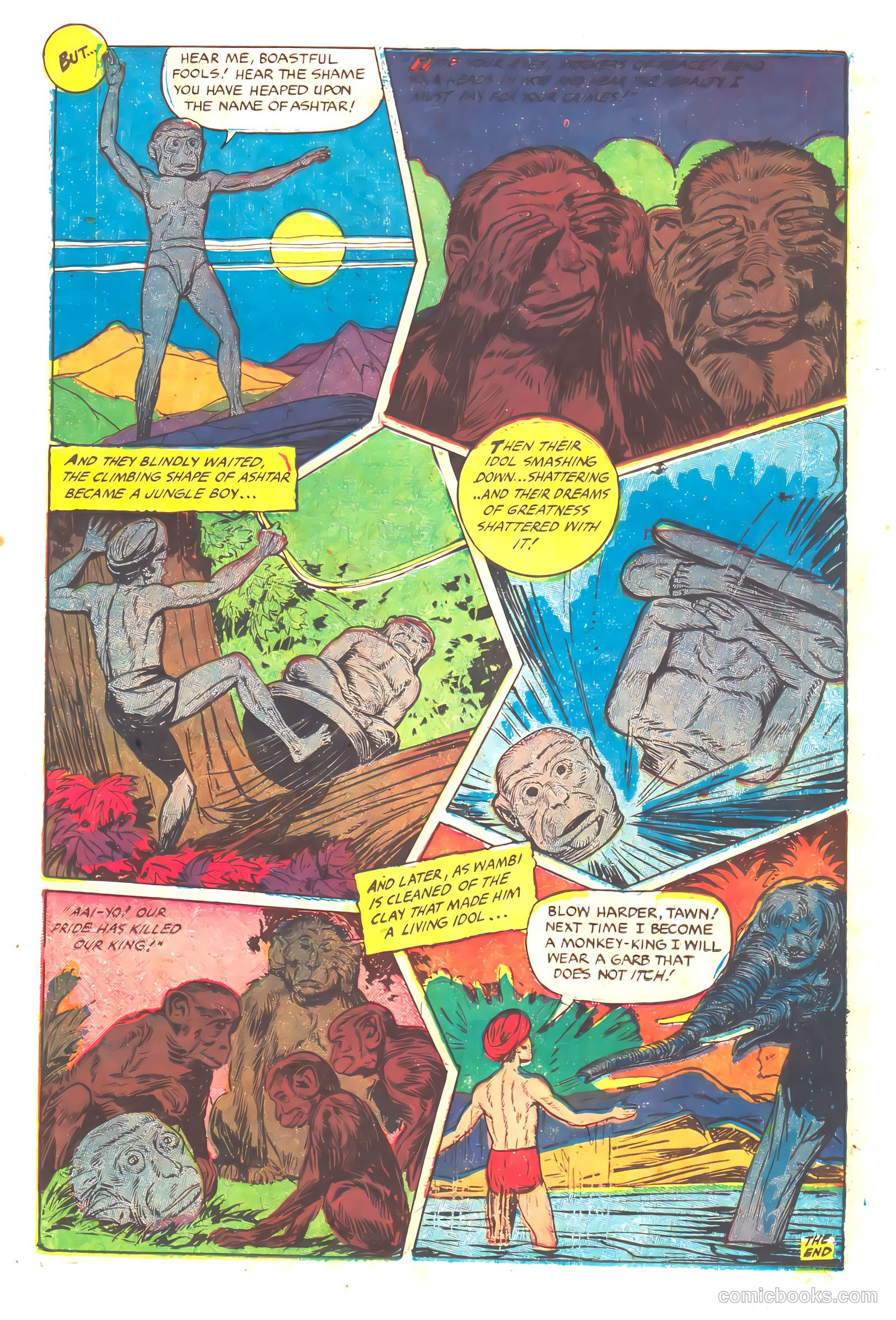 Wambi, Jungle Boy #16 (1952) — page 11 of 36