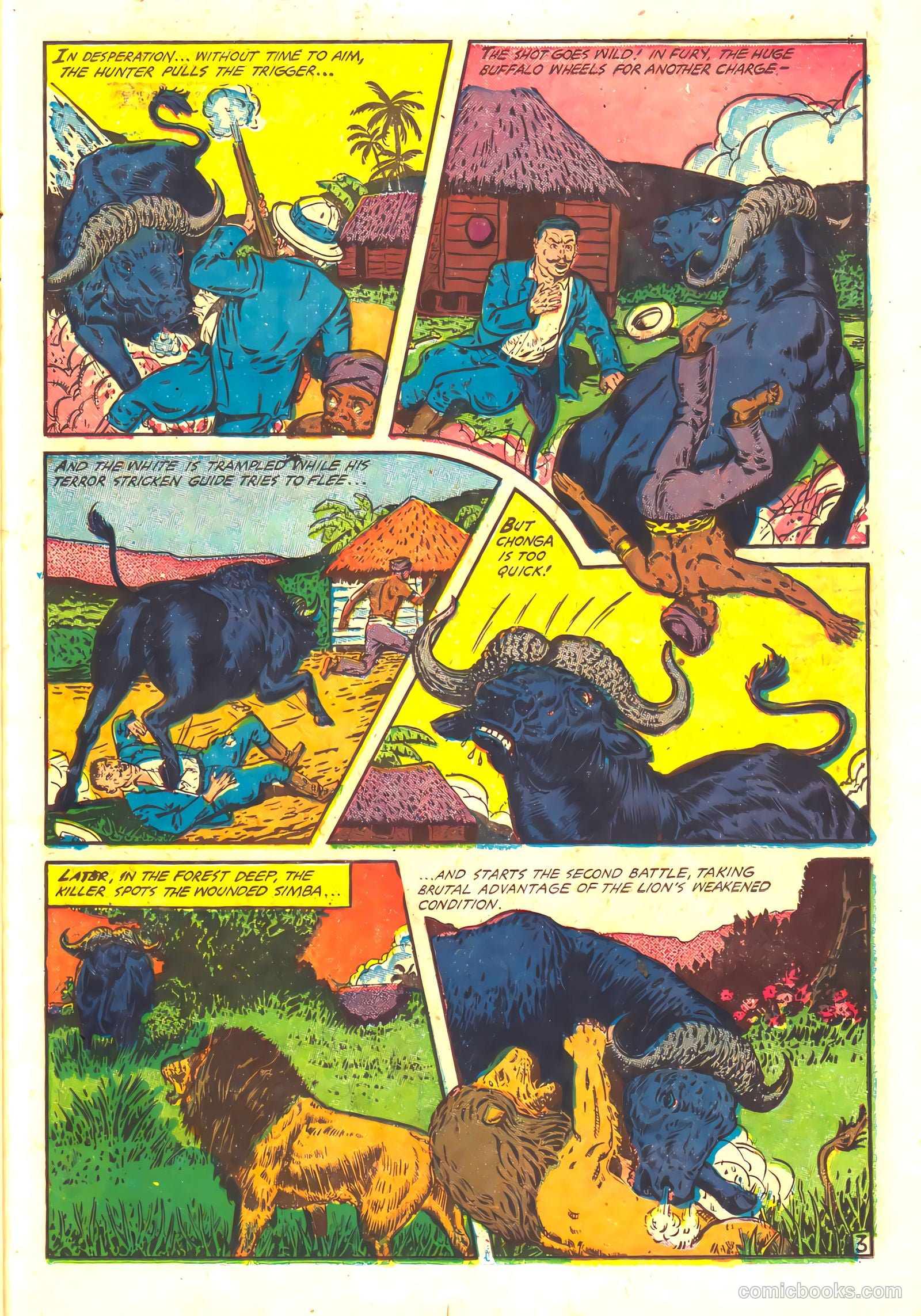 Wambi, Jungle Boy #16 (1952) — page 23 of 36