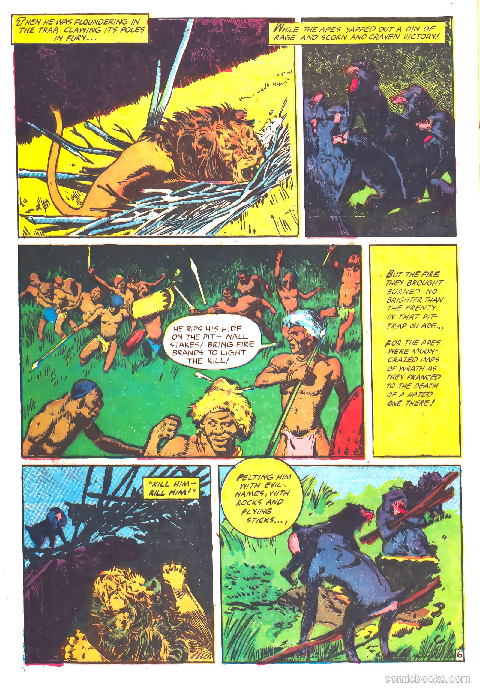 Wambi, Jungle Boy #16 (1952) — page 32 of 36