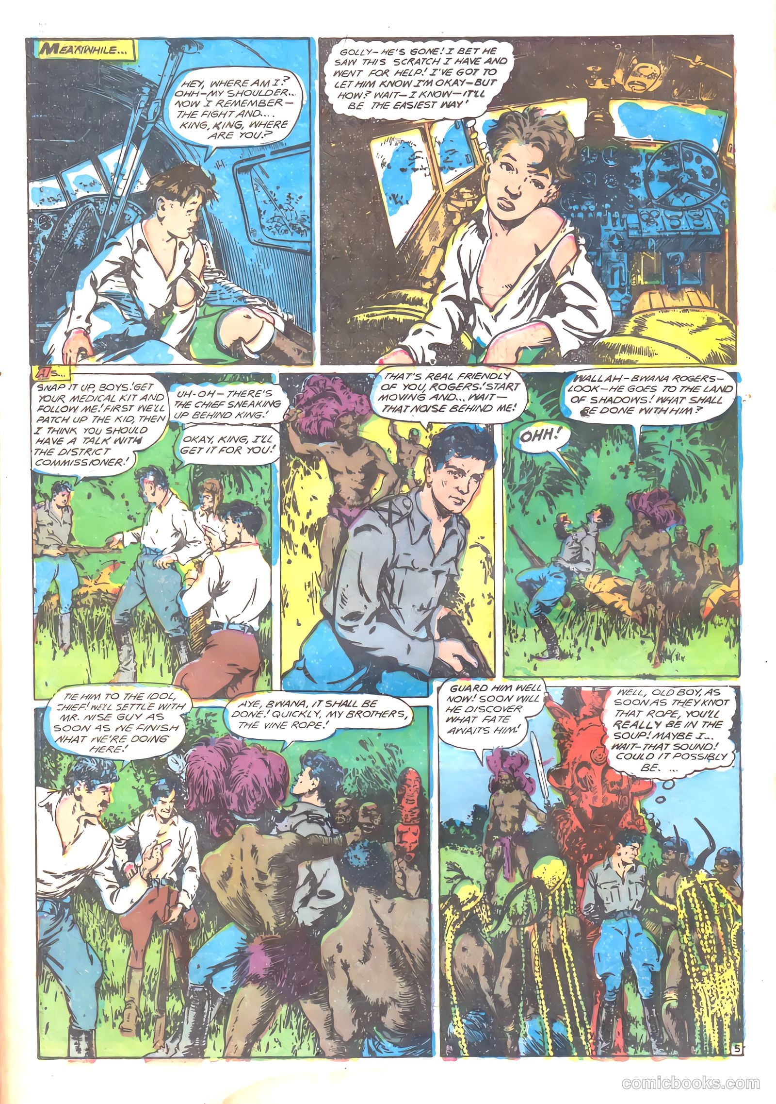 Wambi, Jungle Boy #17 (1952) — page 24 of 36