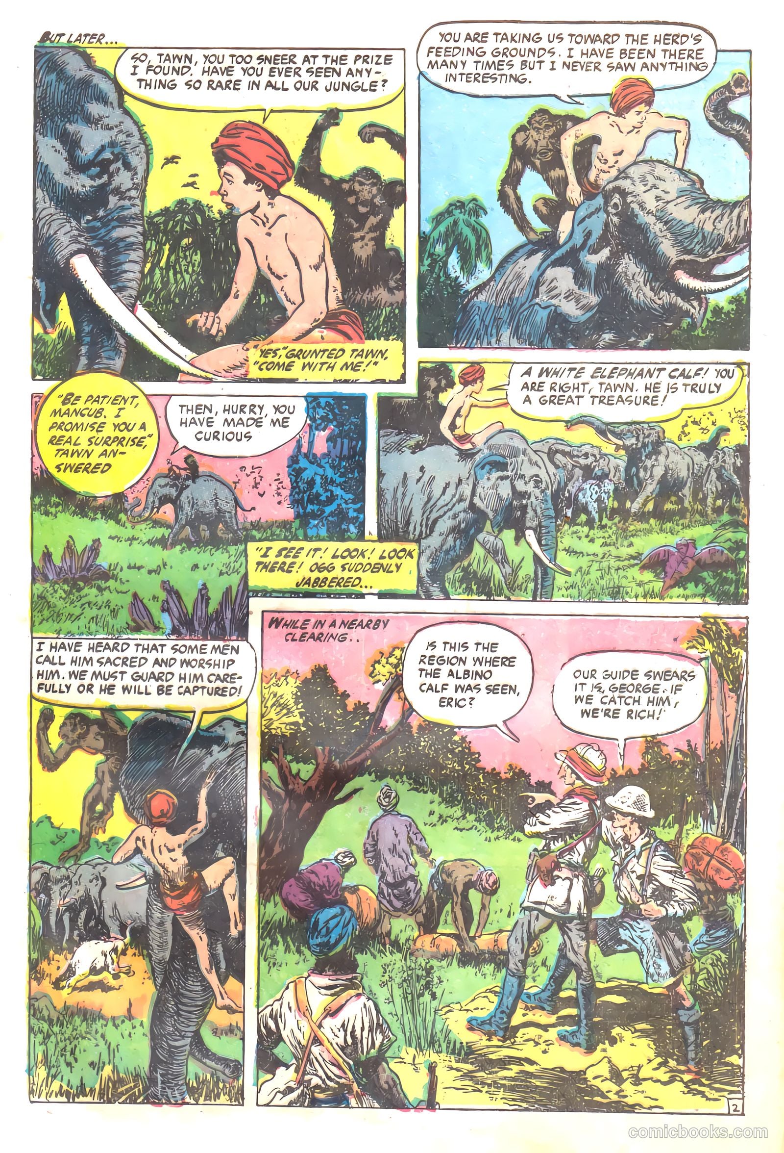 Wambi, Jungle Boy #17 (1952) — page 29 of 36