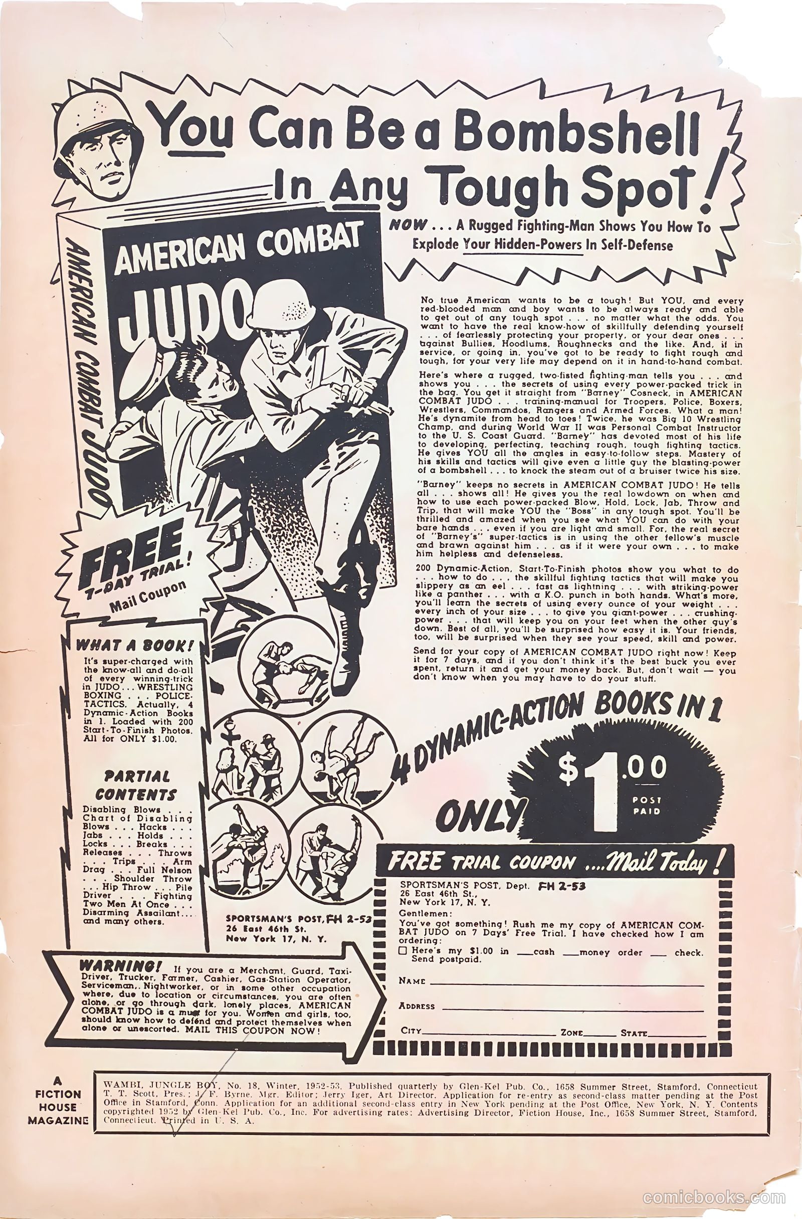 Wambi, Jungle Boy #18 (1952) — page 2 of 36