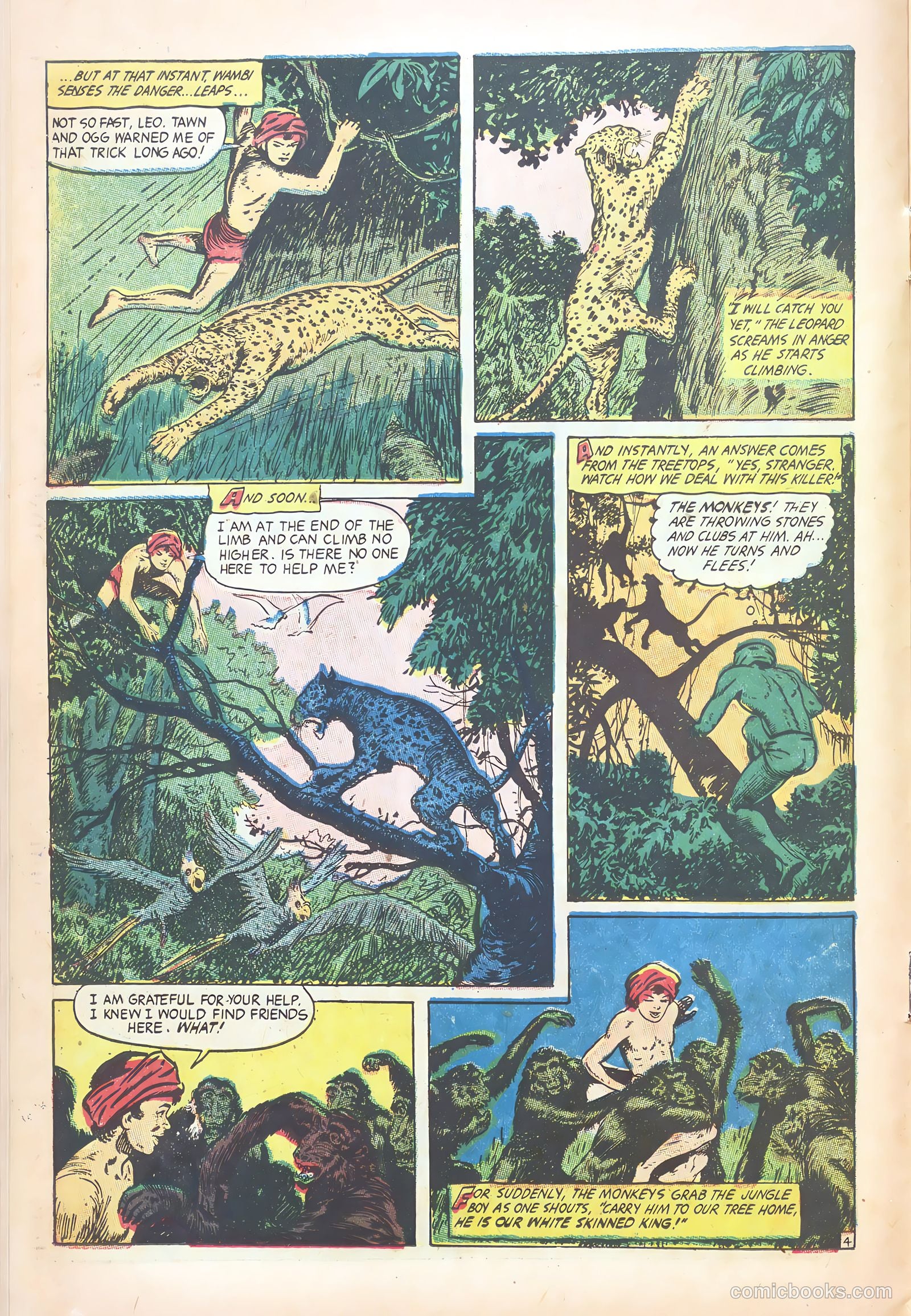 Wambi, Jungle Boy #18 (1952) — page 14 of 36