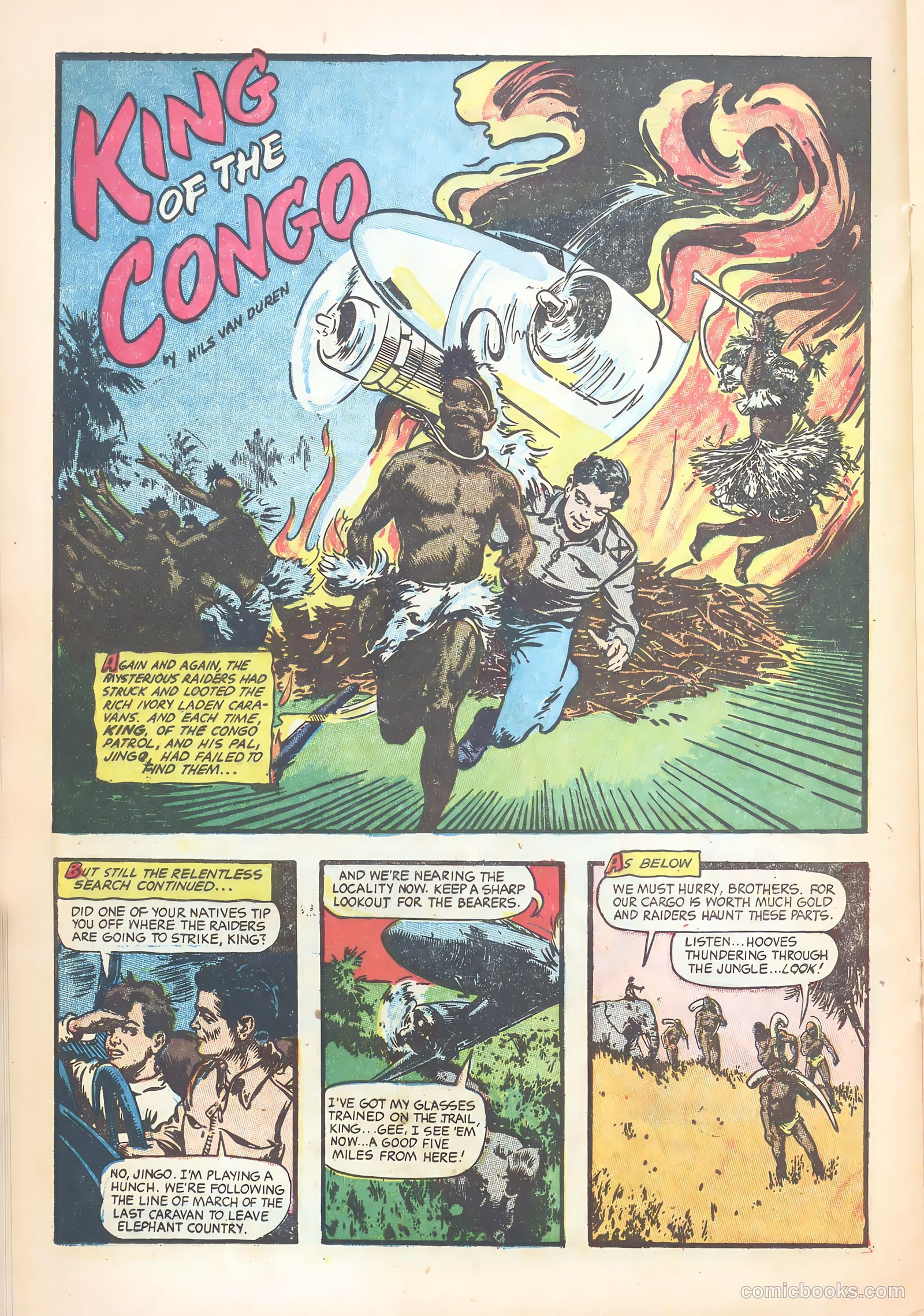 Wambi, Jungle Boy #18 (1952) — page 20 of 36