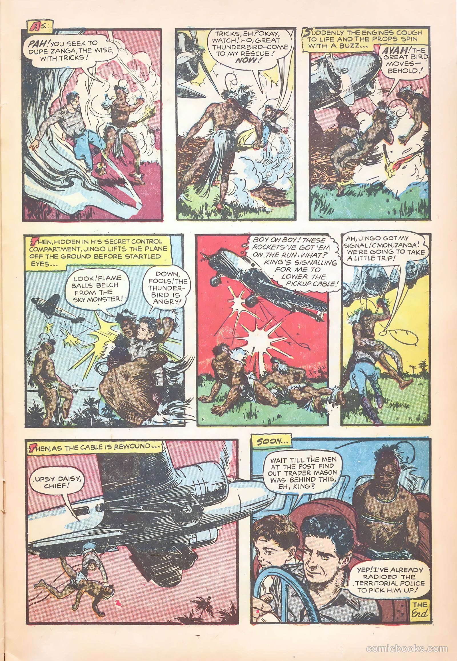 Wambi, Jungle Boy #18 (1952) — page 25 of 36