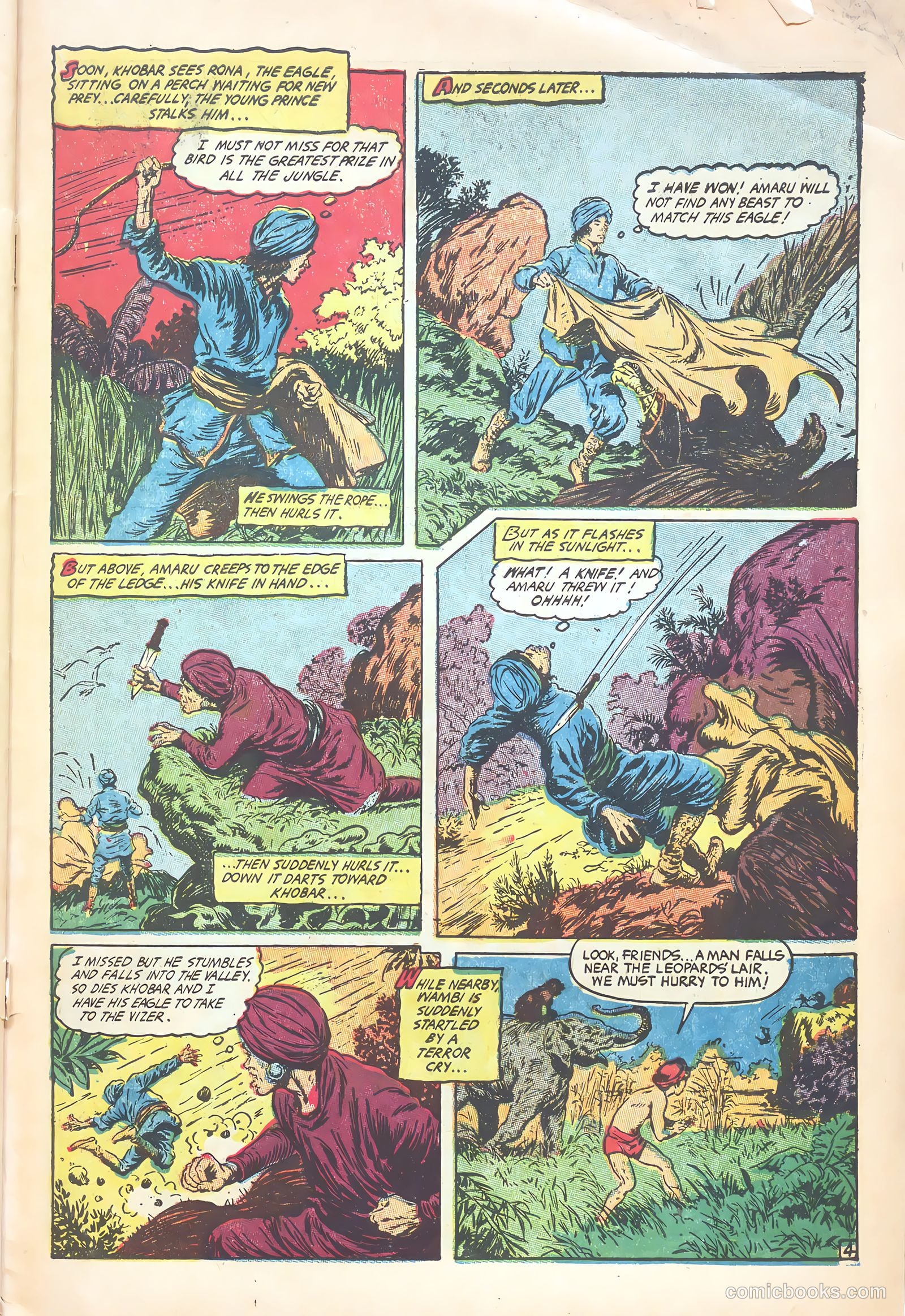 Wambi, Jungle Boy #18 (1952) — page 31 of 36
