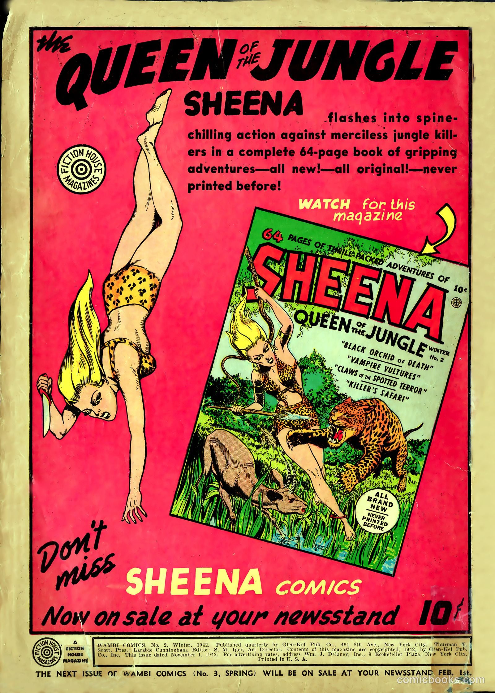 Wambi, Jungle Boy #2 (1942) — page 2 of 68
