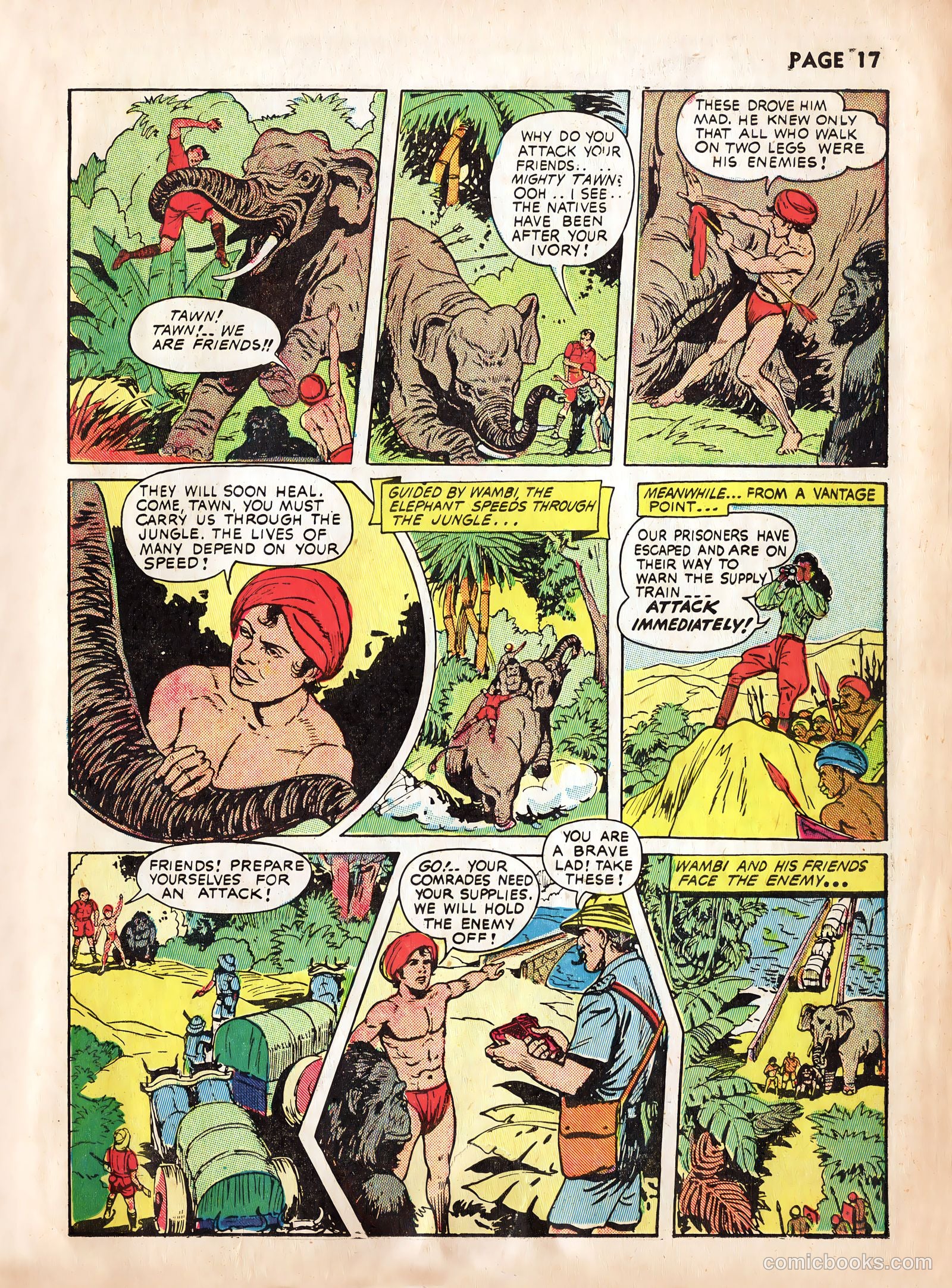 Wambi, Jungle Boy #2 (1942) — page 19 of 68