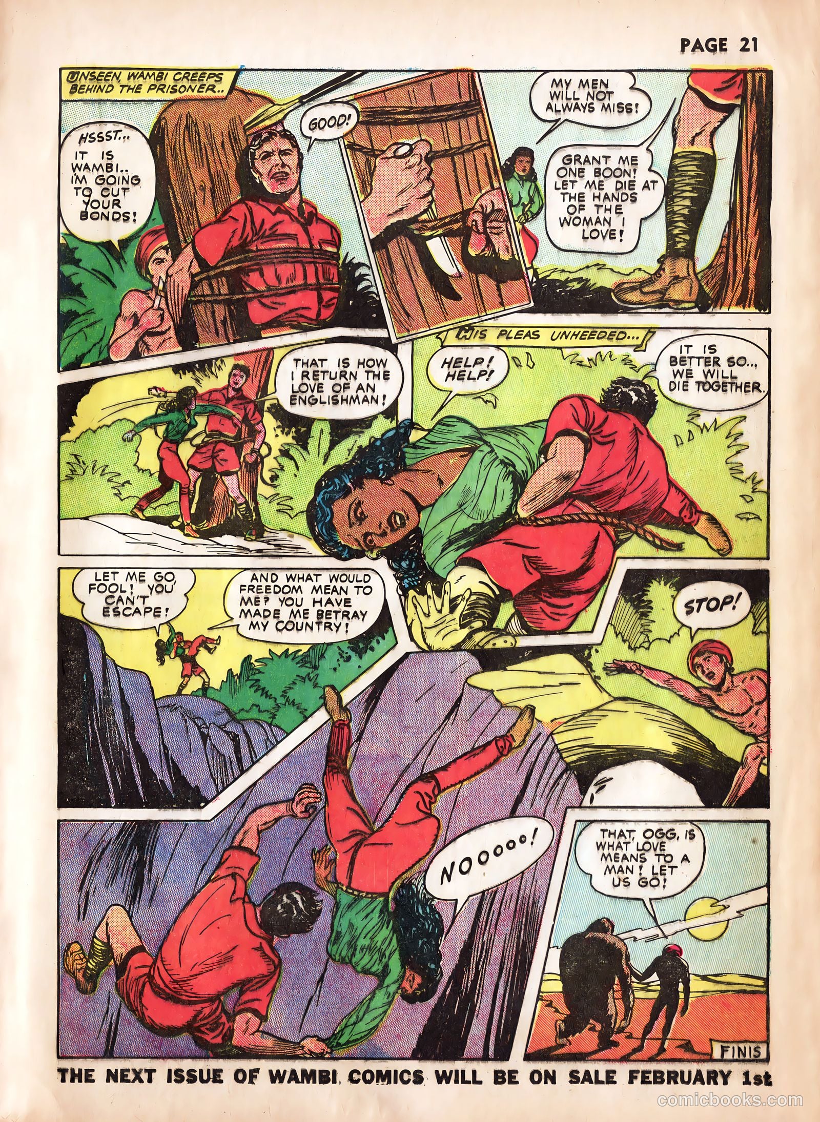 Wambi, Jungle Boy #2 (1942) — page 23 of 68