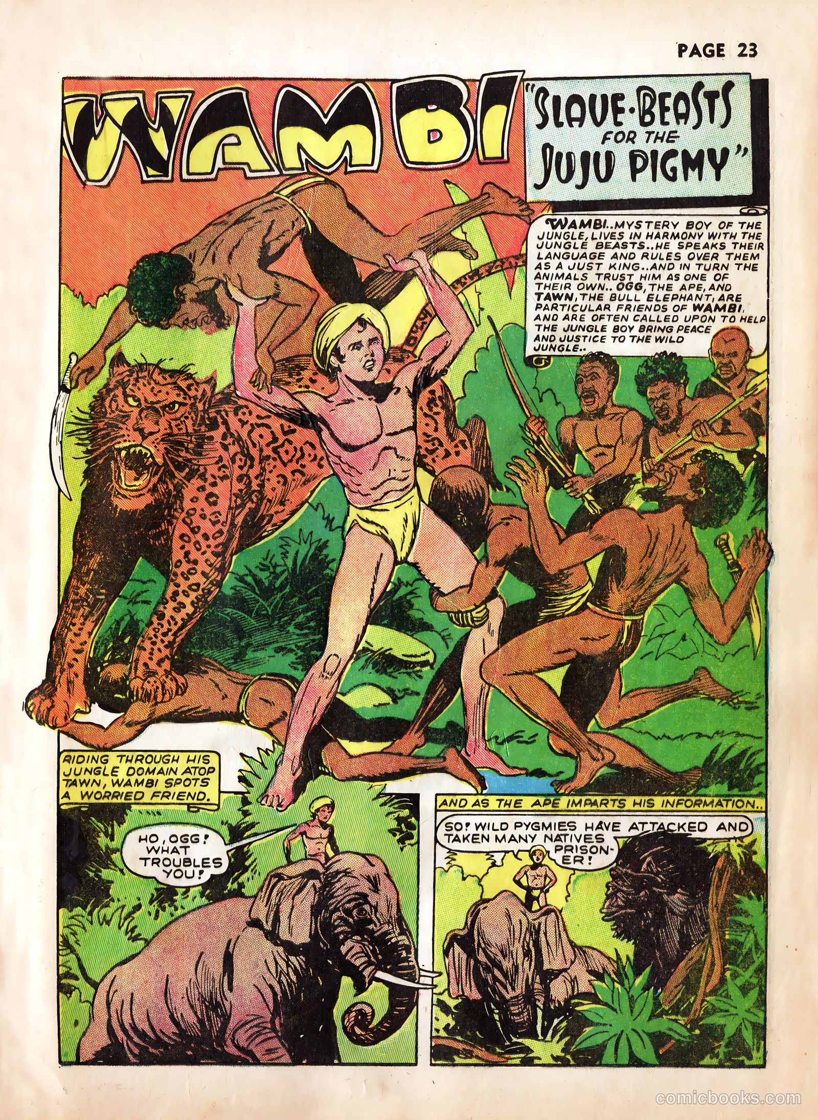 Wambi, Jungle Boy #2 (1942) — page 25 of 68