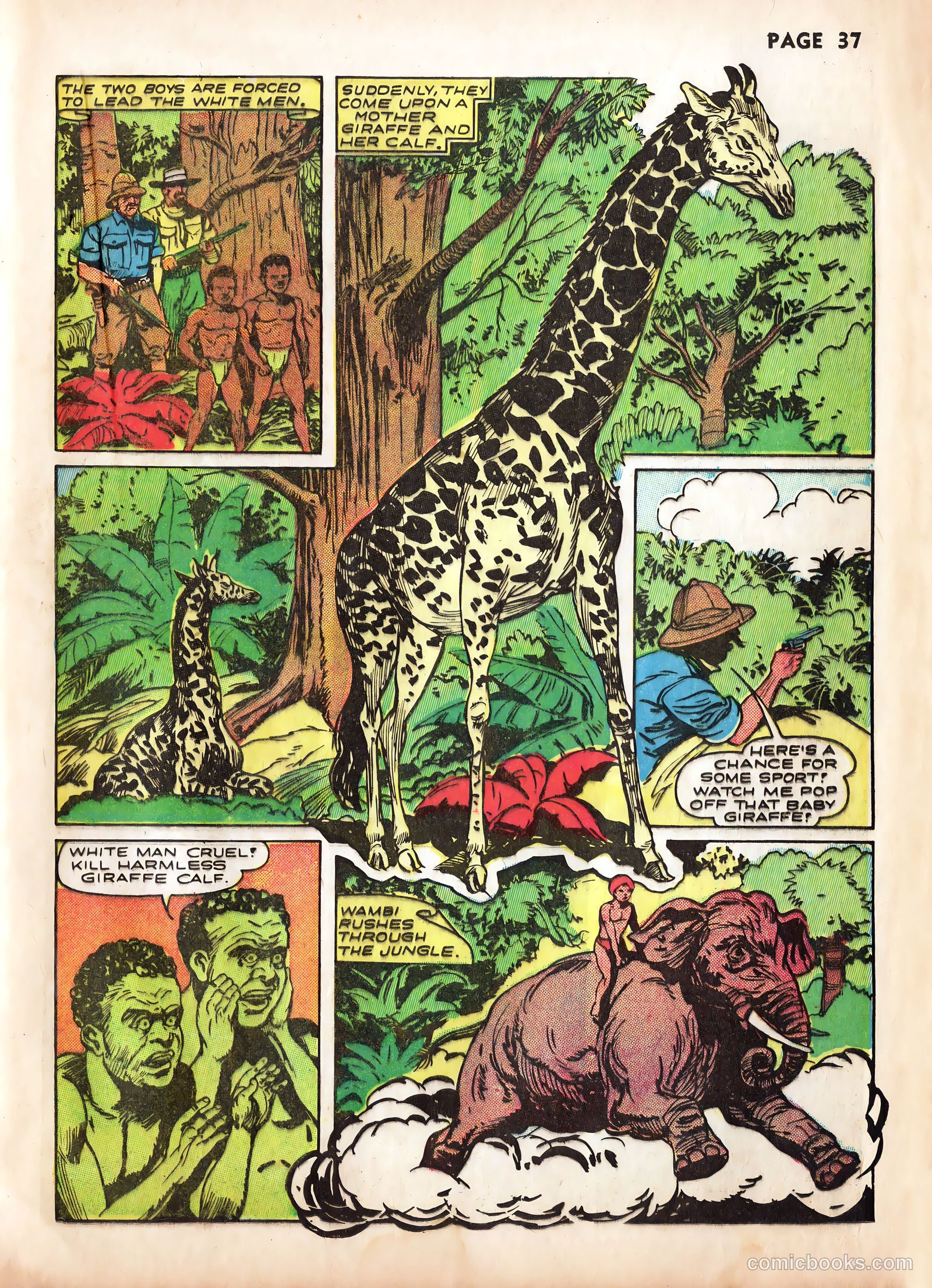 Wambi, Jungle Boy #2 (1942) — page 39 of 68
