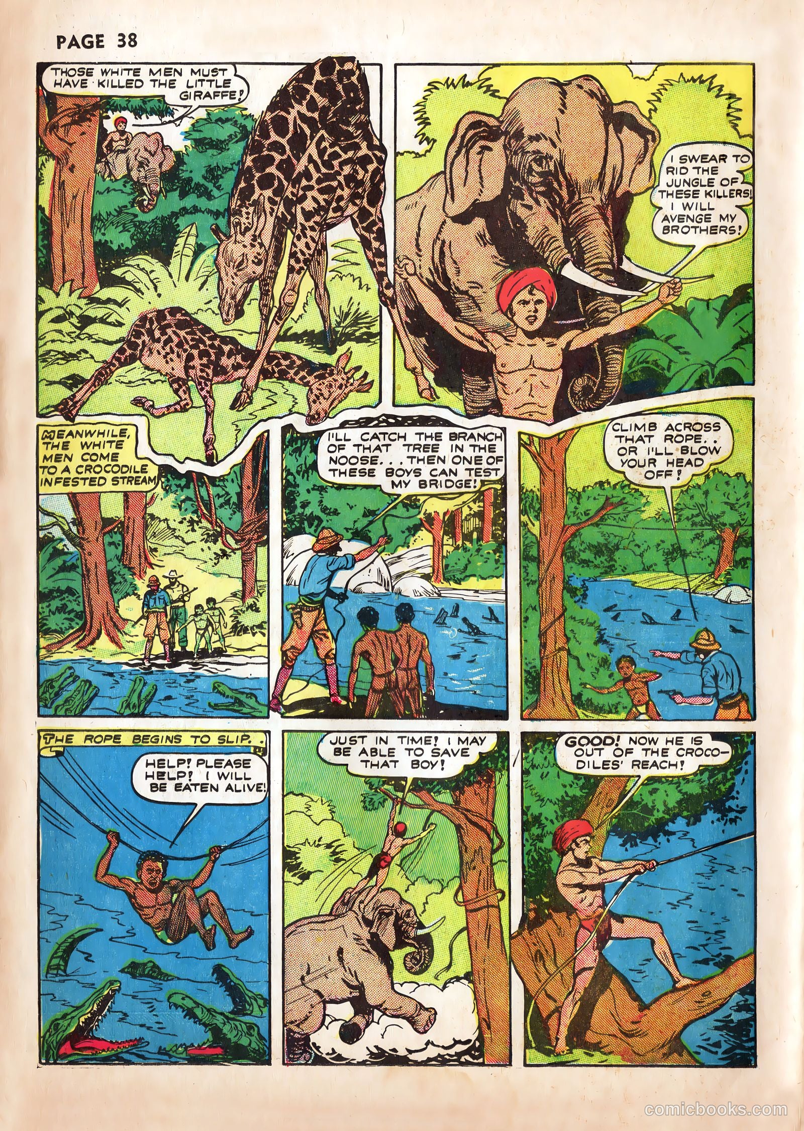 Wambi, Jungle Boy #2 (1942) — page 40 of 68