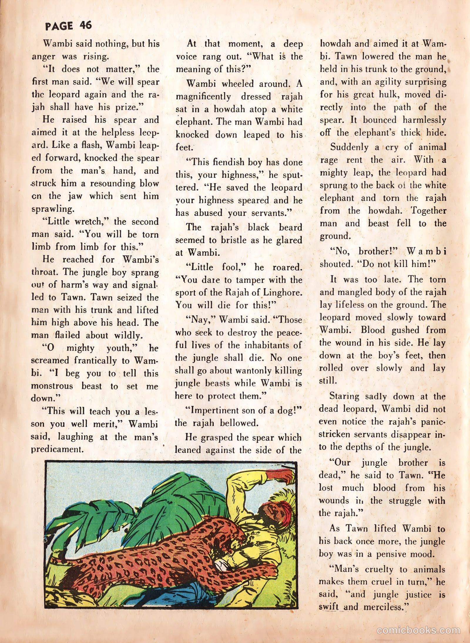 Wambi, Jungle Boy #2 (1942) — page 48 of 68
