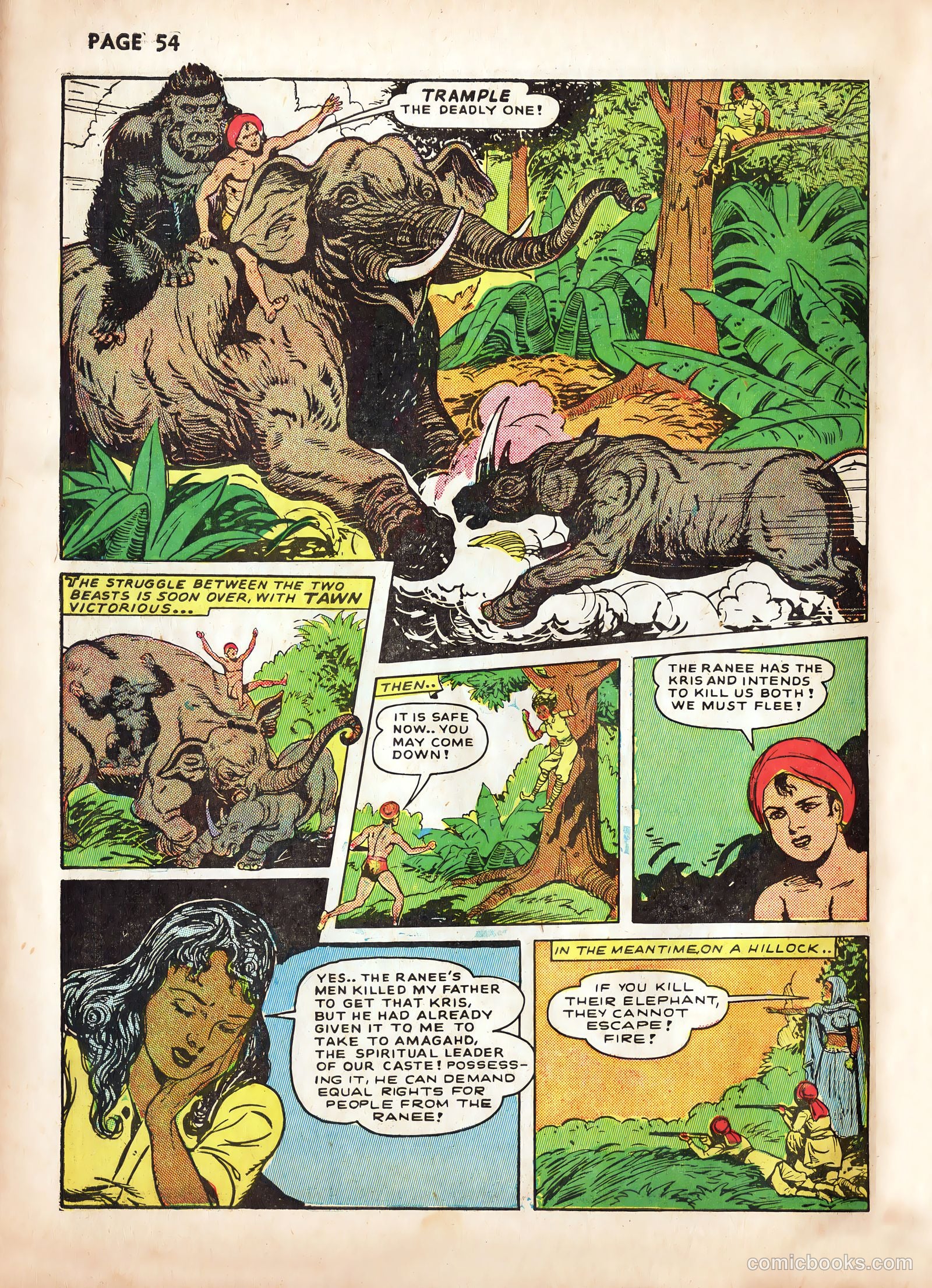 Wambi, Jungle Boy #2 (1942) — page 56 of 68