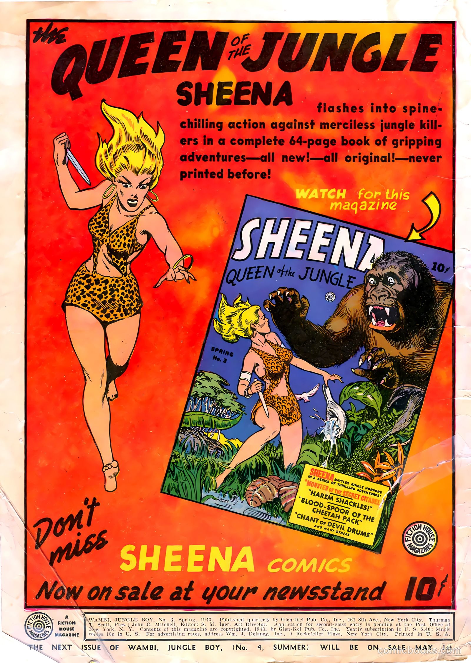 Wambi, Jungle Boy #3 (1943) — page 2 of 68