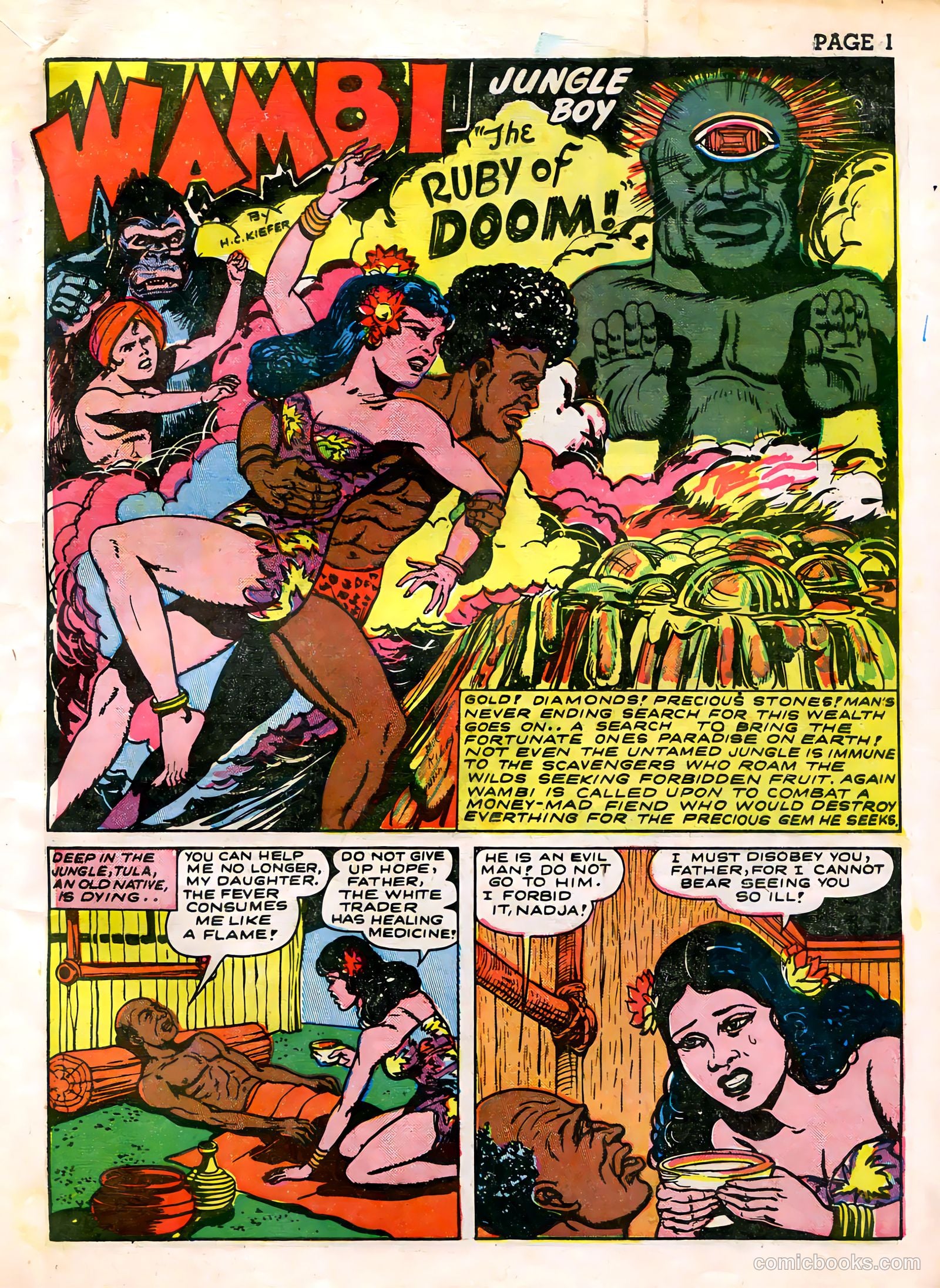 Wambi, Jungle Boy #3 (1943) — page 3 of 68