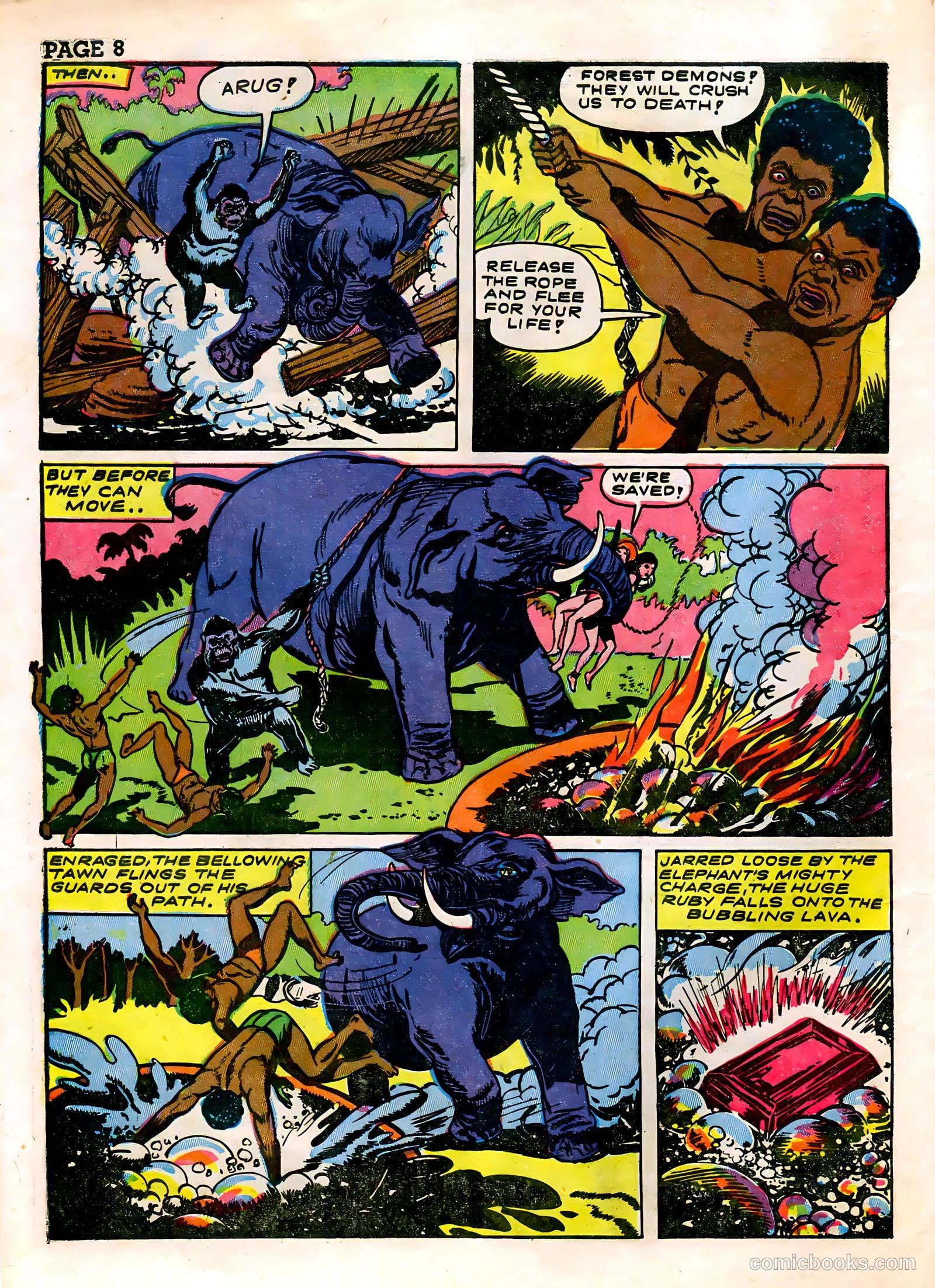 Wambi, Jungle Boy #3 (1943) — page 10 of 68
