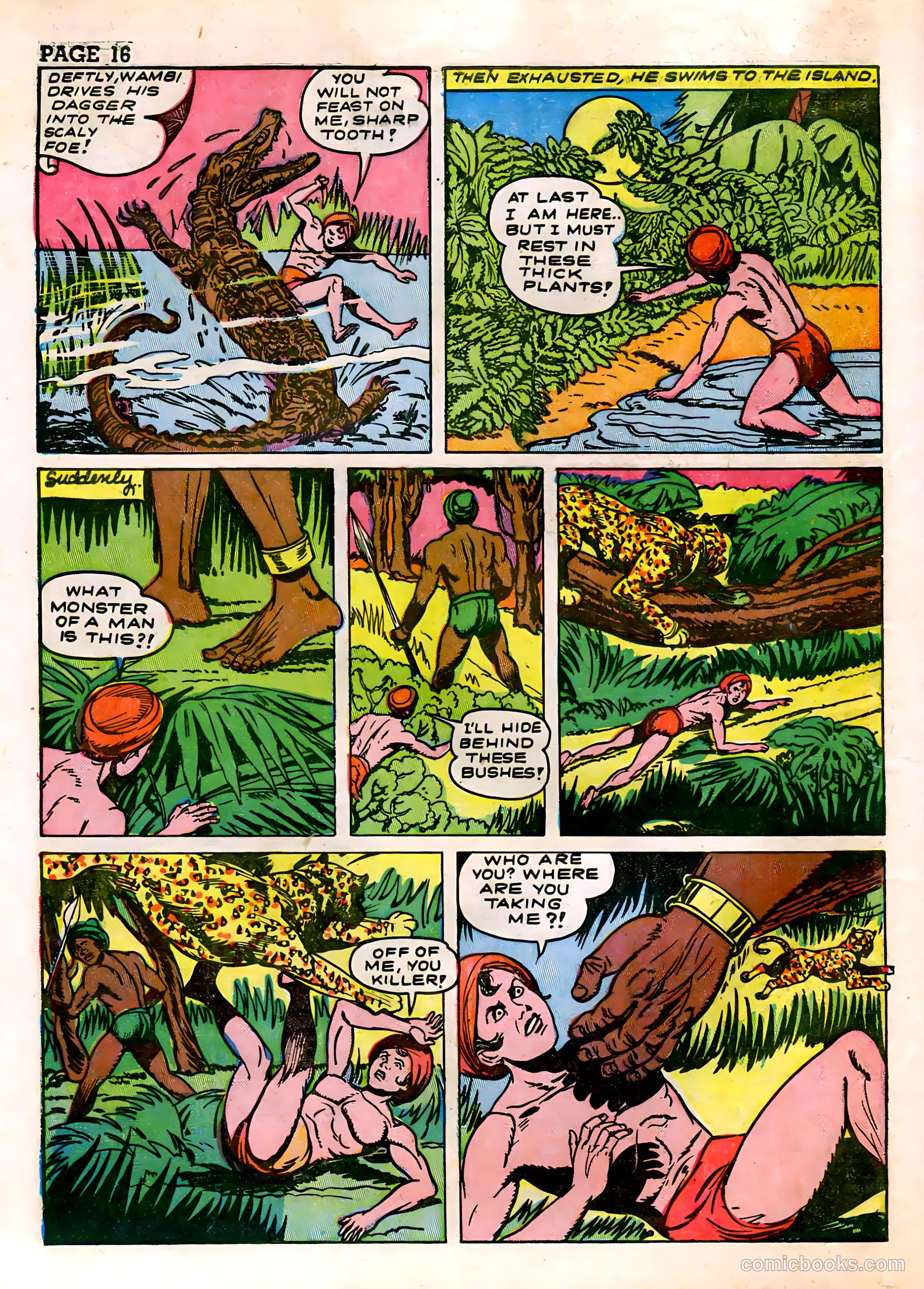Wambi, Jungle Boy #3 (1943) — page 18 of 68