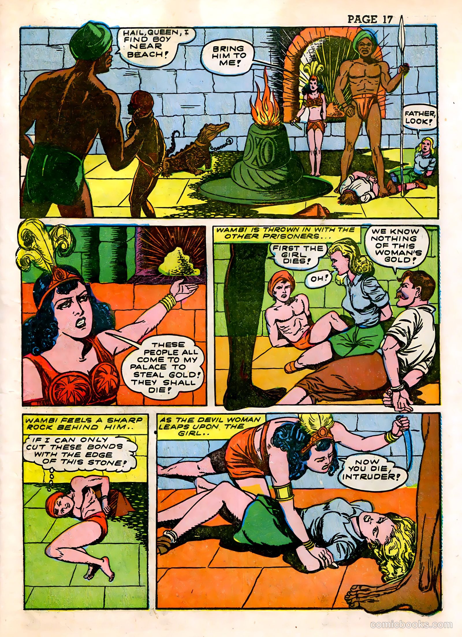 Wambi, Jungle Boy #3 (1943) — page 19 of 68