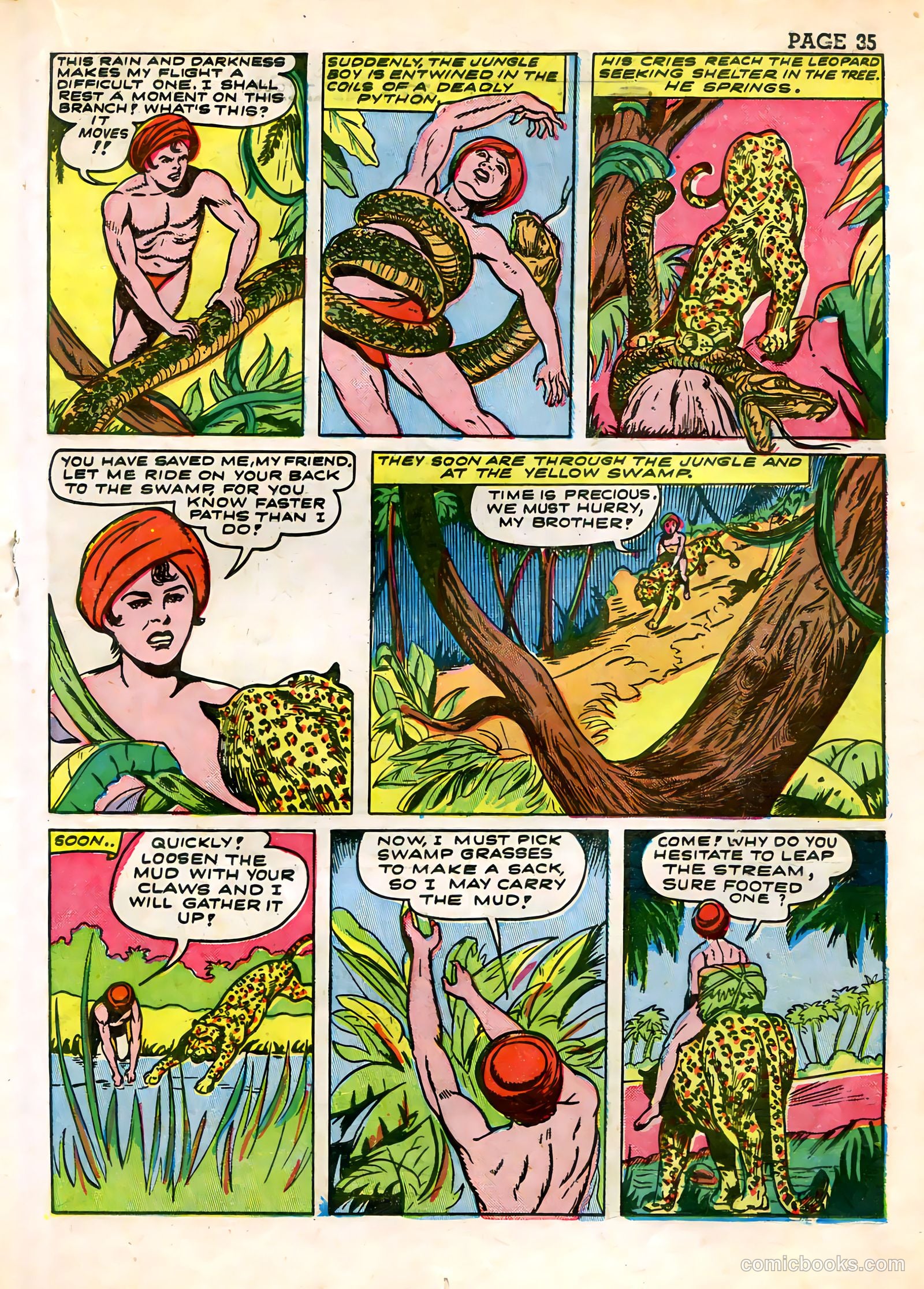 Wambi, Jungle Boy #3 (1943) — page 37 of 68