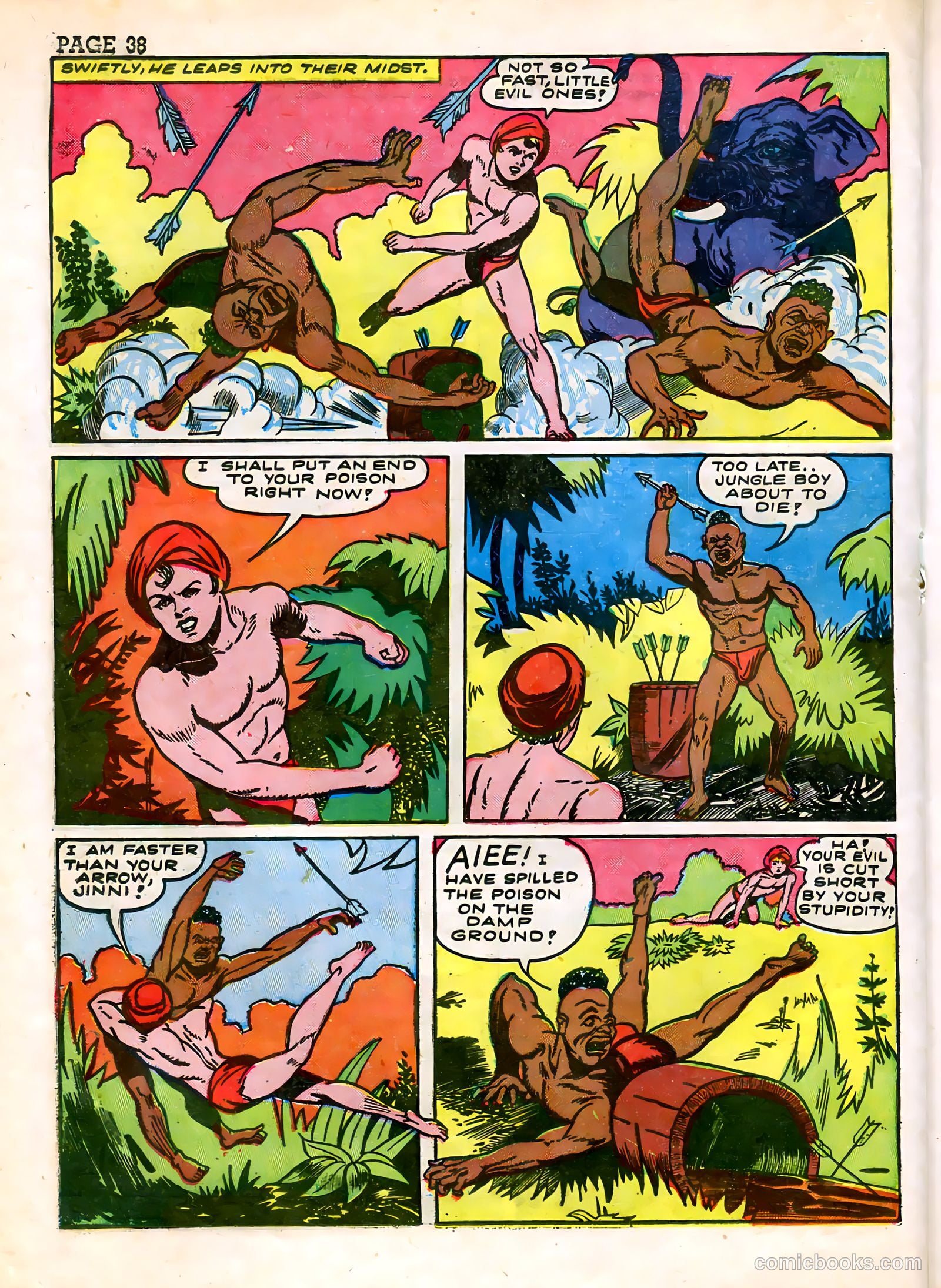 Wambi, Jungle Boy #3 (1943) — page 40 of 68