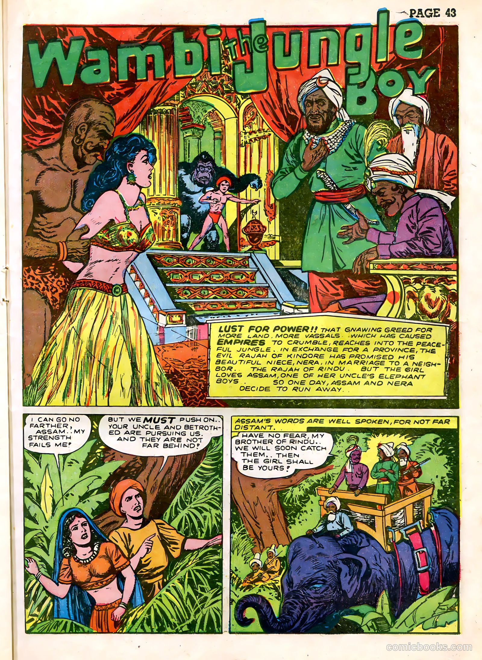 Wambi, Jungle Boy #3 (1943) — page 45 of 68