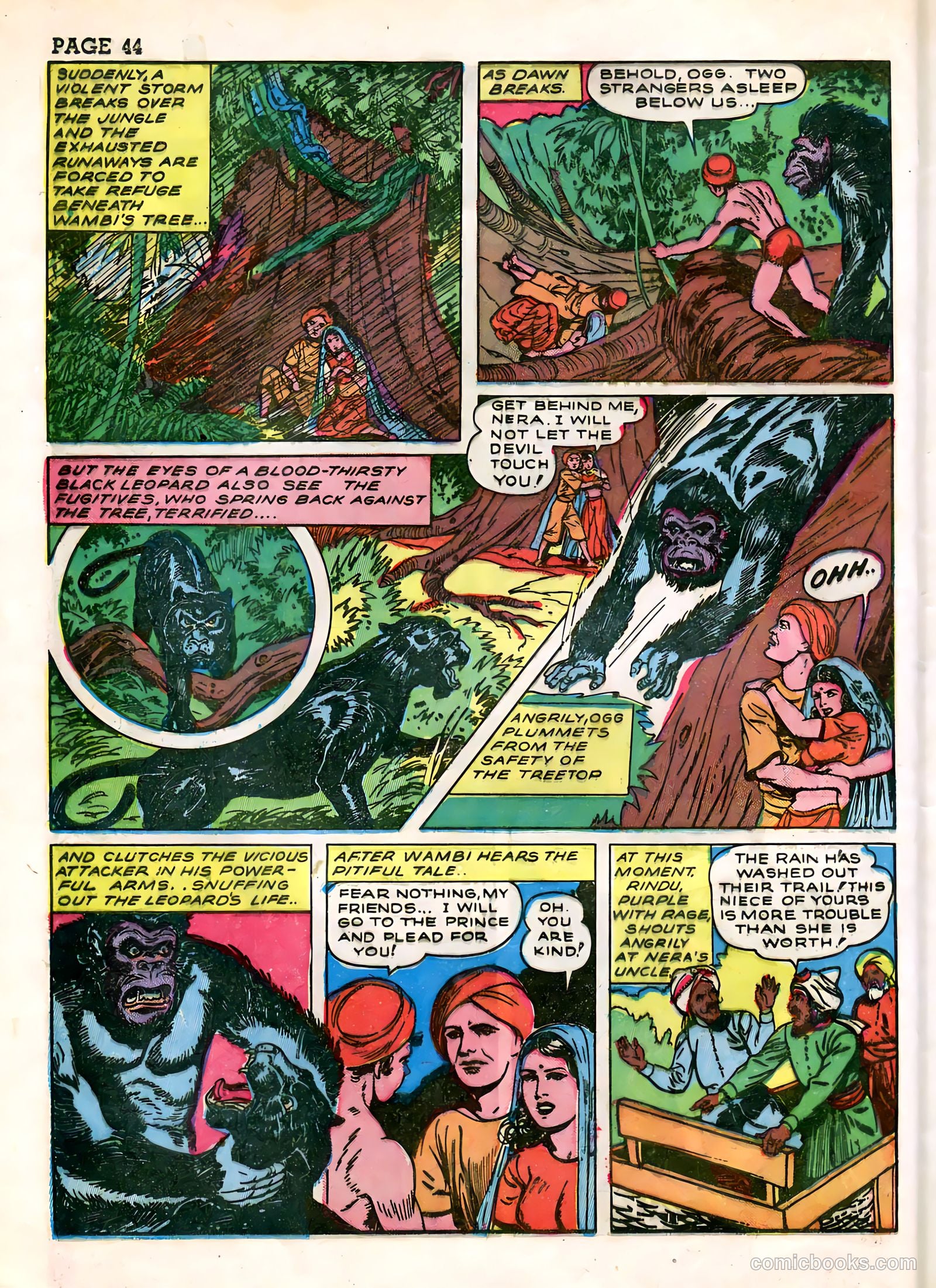 Wambi, Jungle Boy #3 (1943) — page 46 of 68