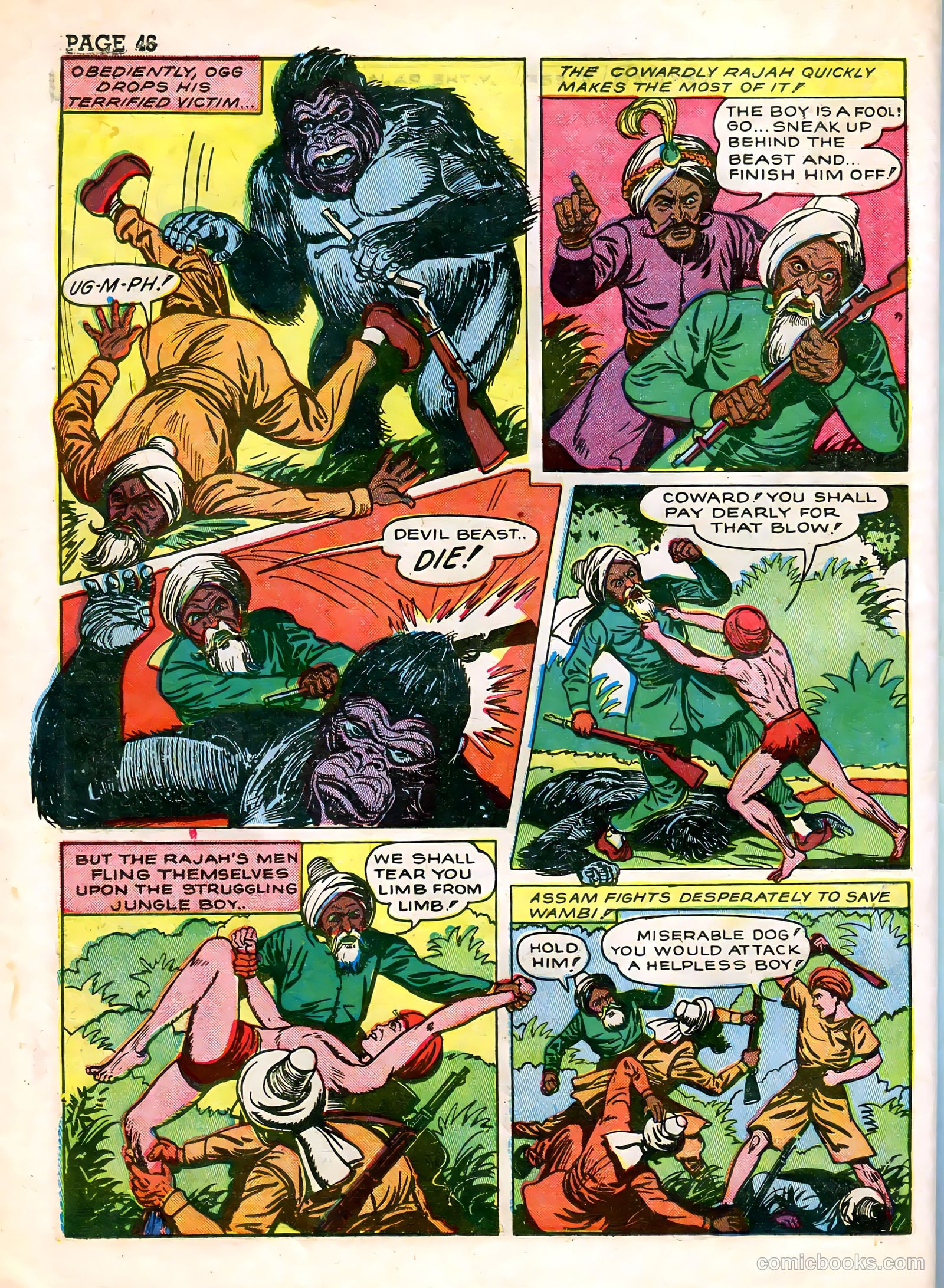 Wambi, Jungle Boy #3 (1943) — page 48 of 68