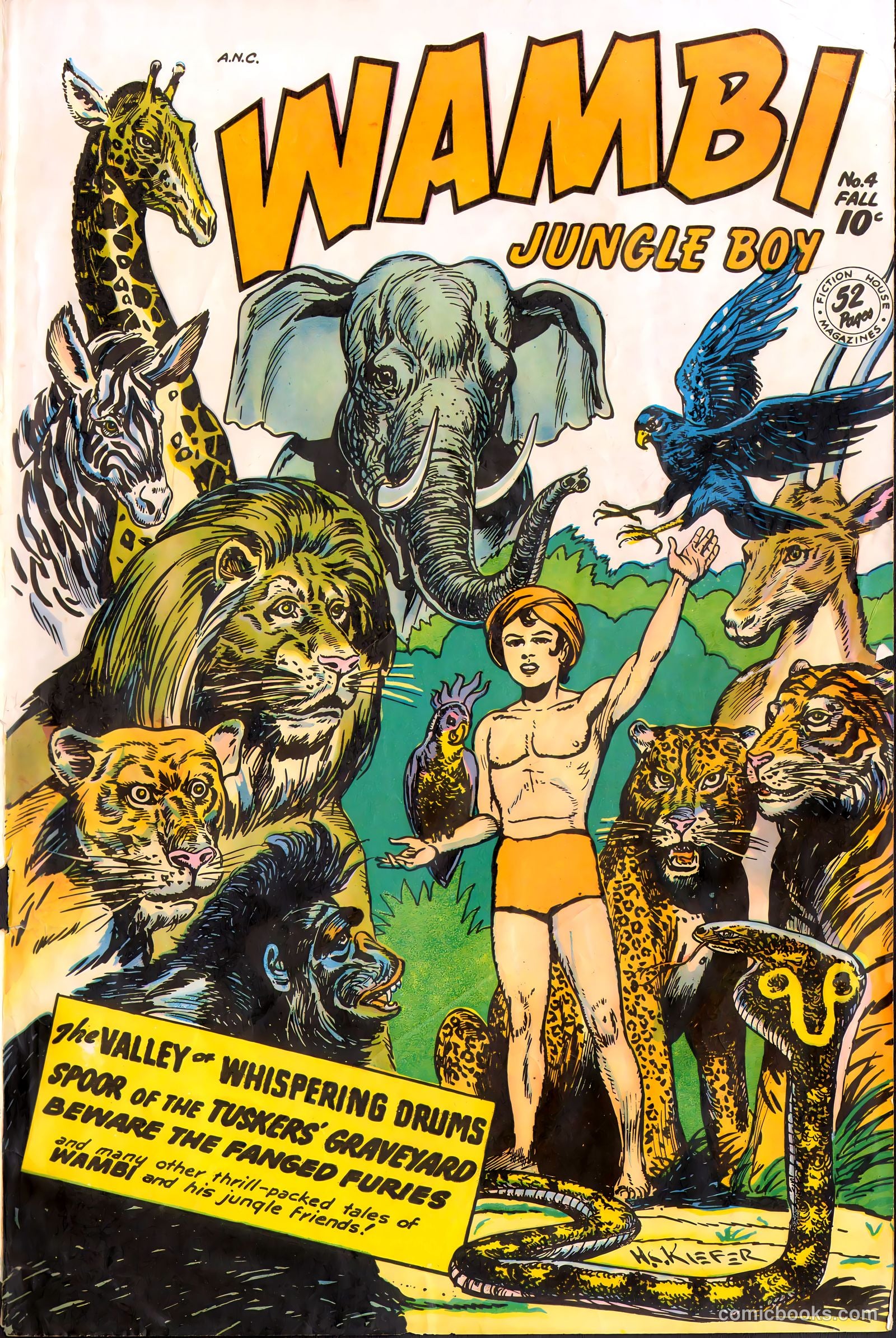 Wambi, Jungle Boy #4