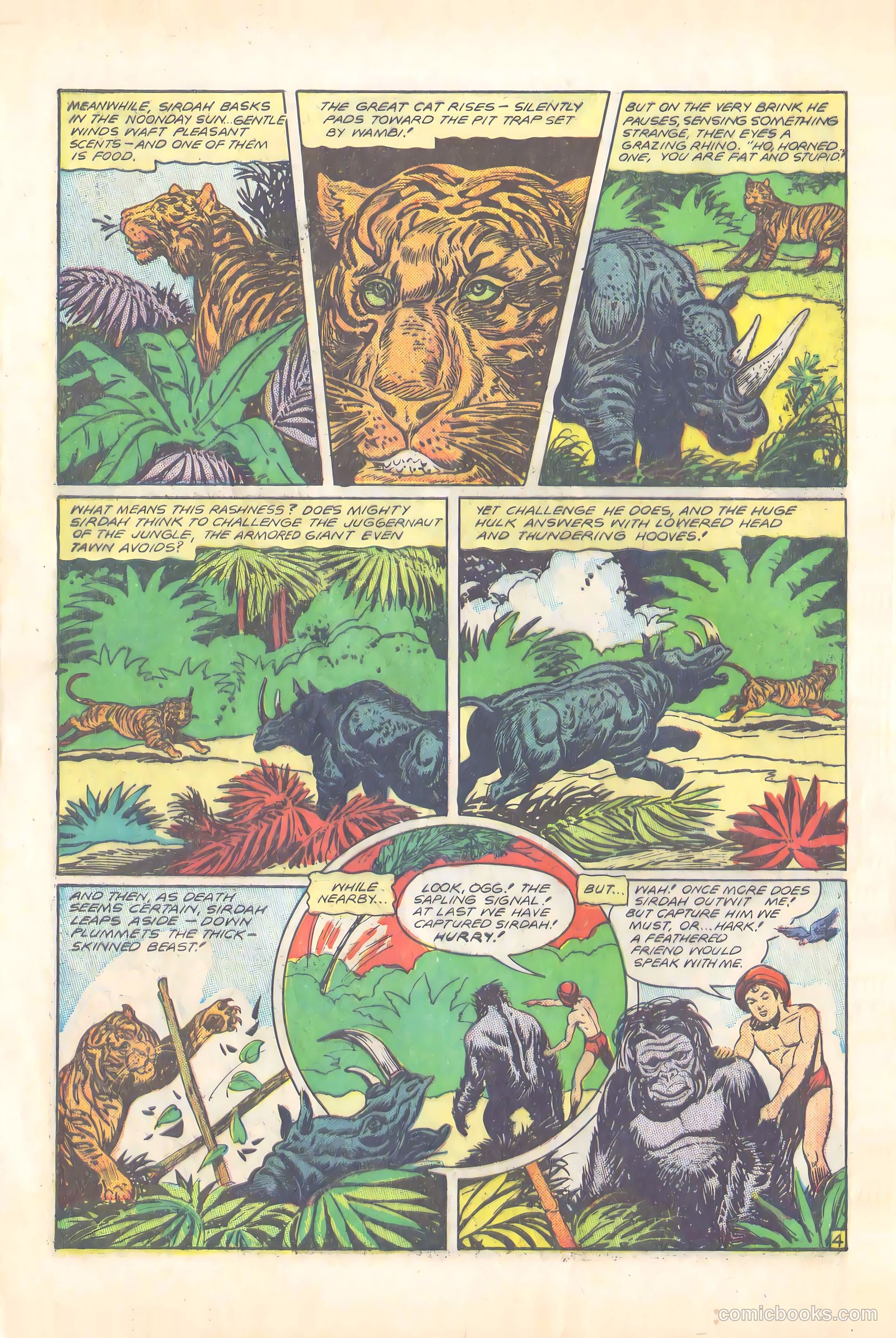 Wambi, Jungle Boy #4 (1948) — page 7 of 57