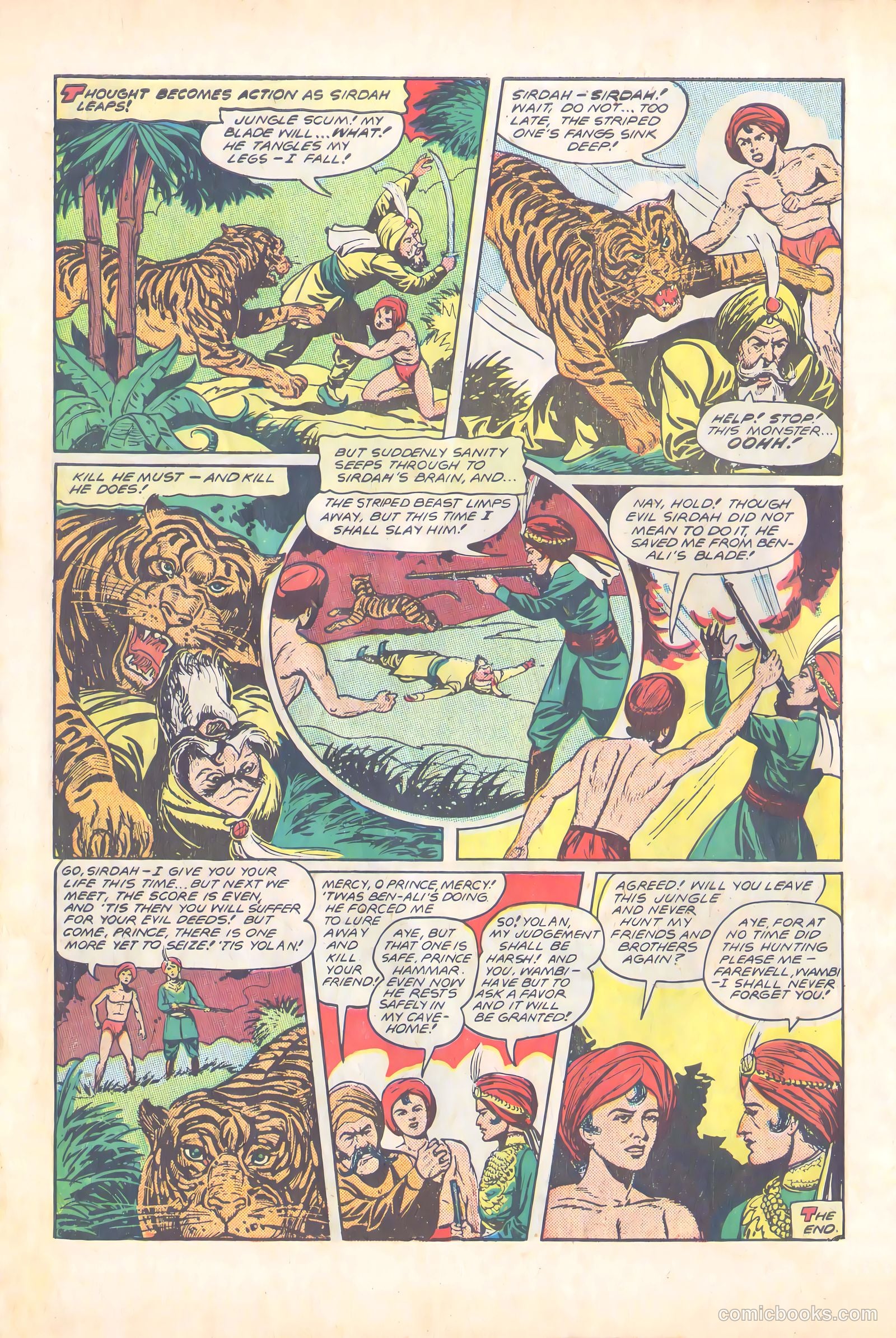 Wambi, Jungle Boy #4 (1948) — page 13 of 57