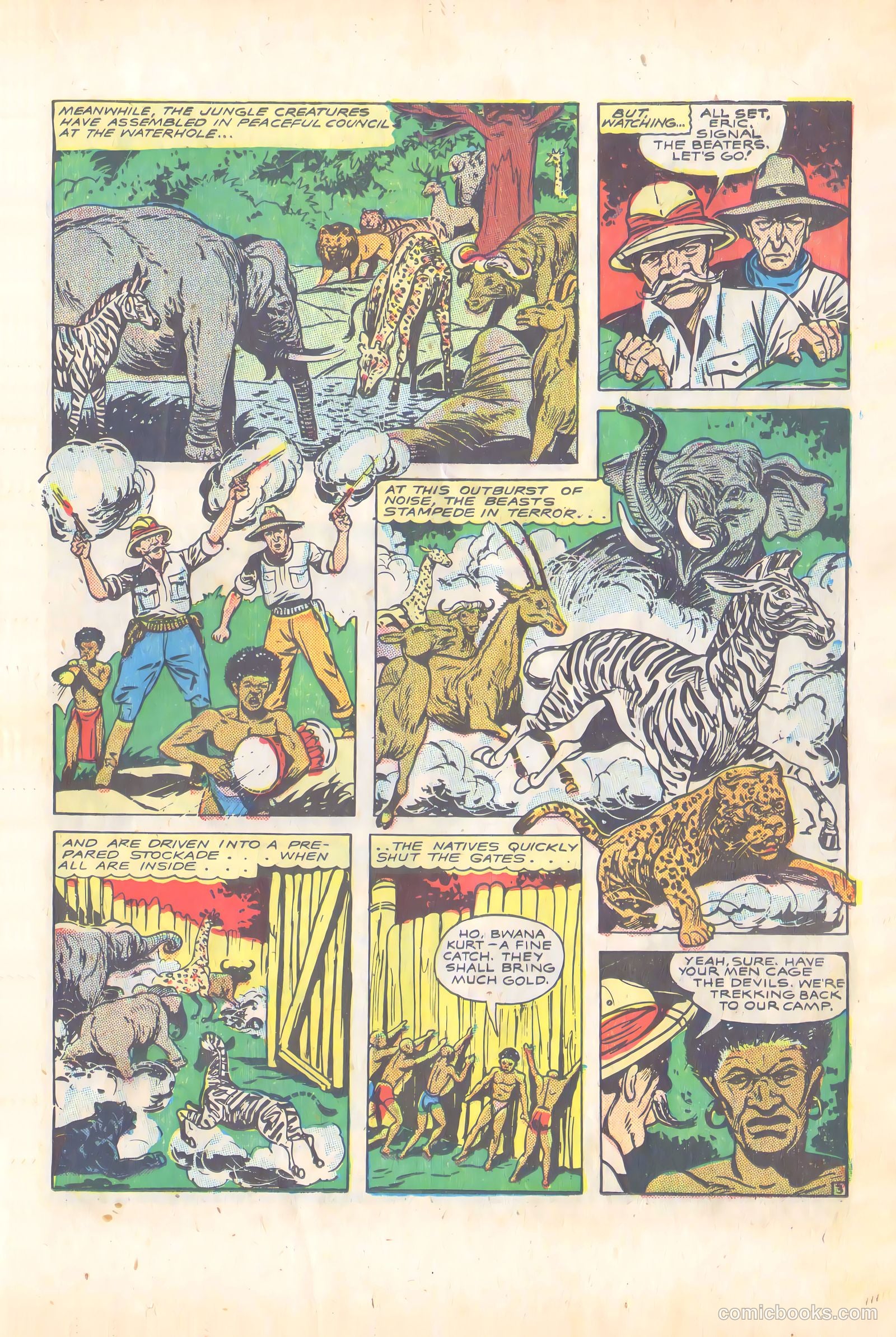 Wambi, Jungle Boy #4 (1948) — page 17 of 57