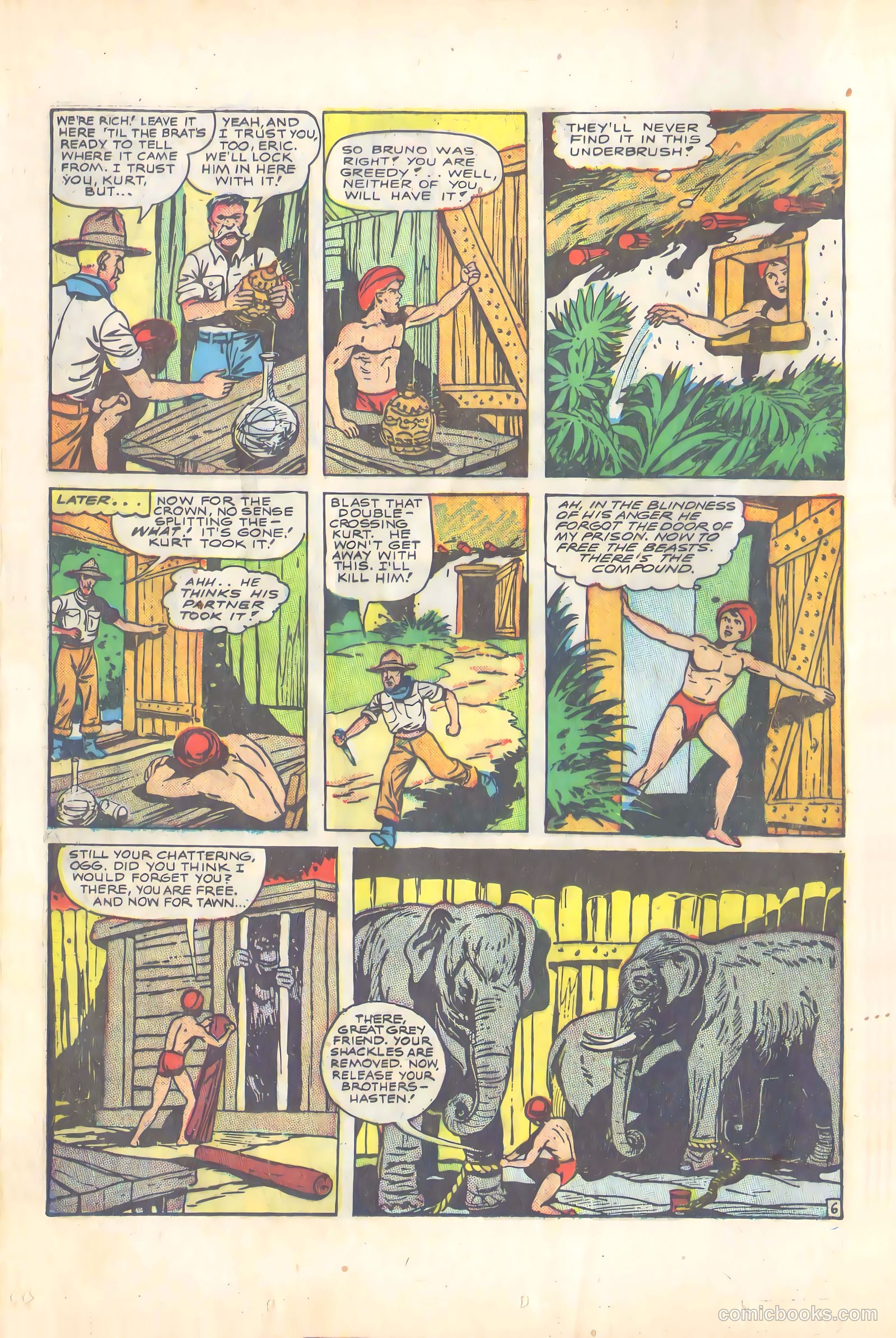 Wambi, Jungle Boy #4 (1948) — page 20 of 57