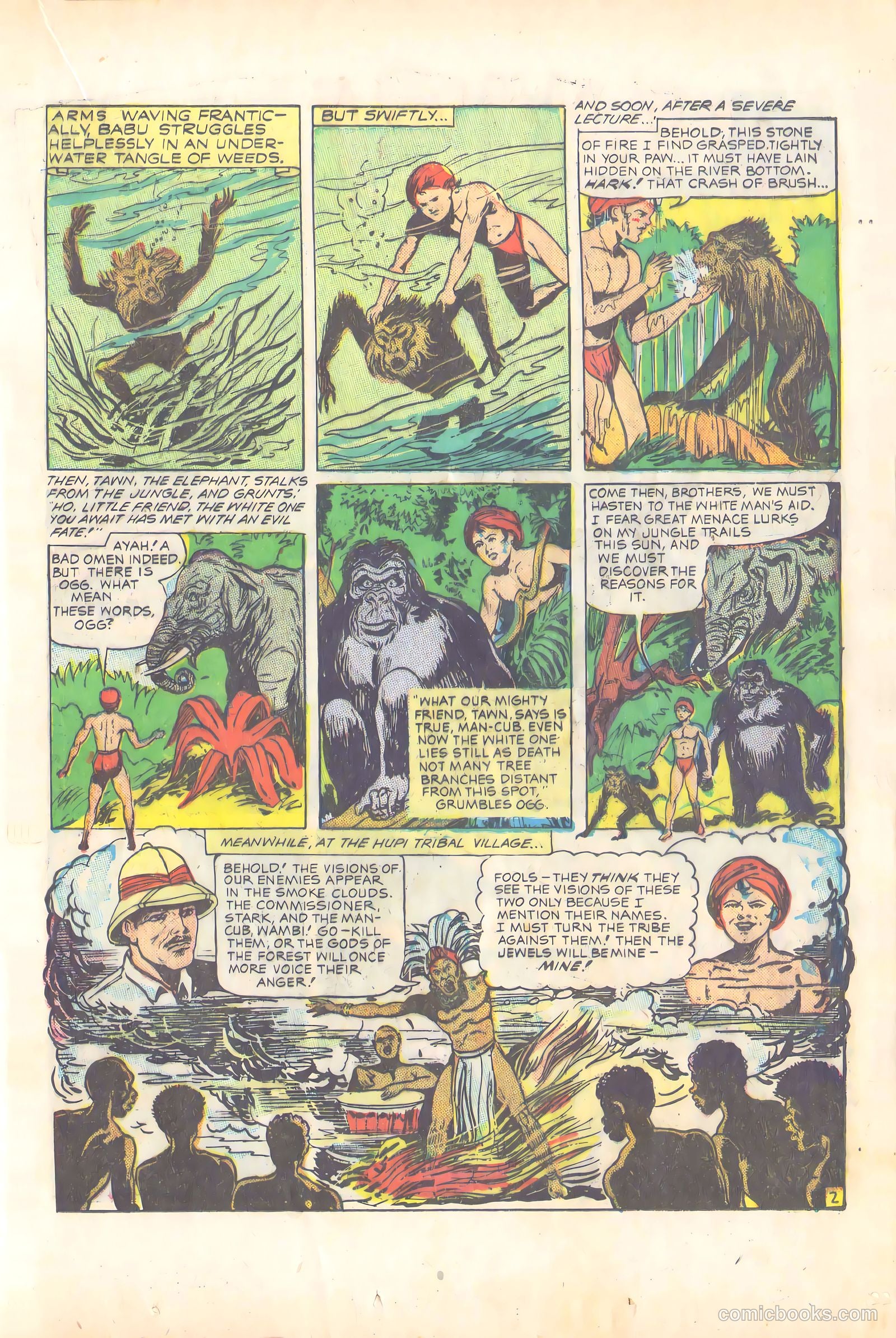 Wambi, Jungle Boy #4 (1948) — page 26 of 57