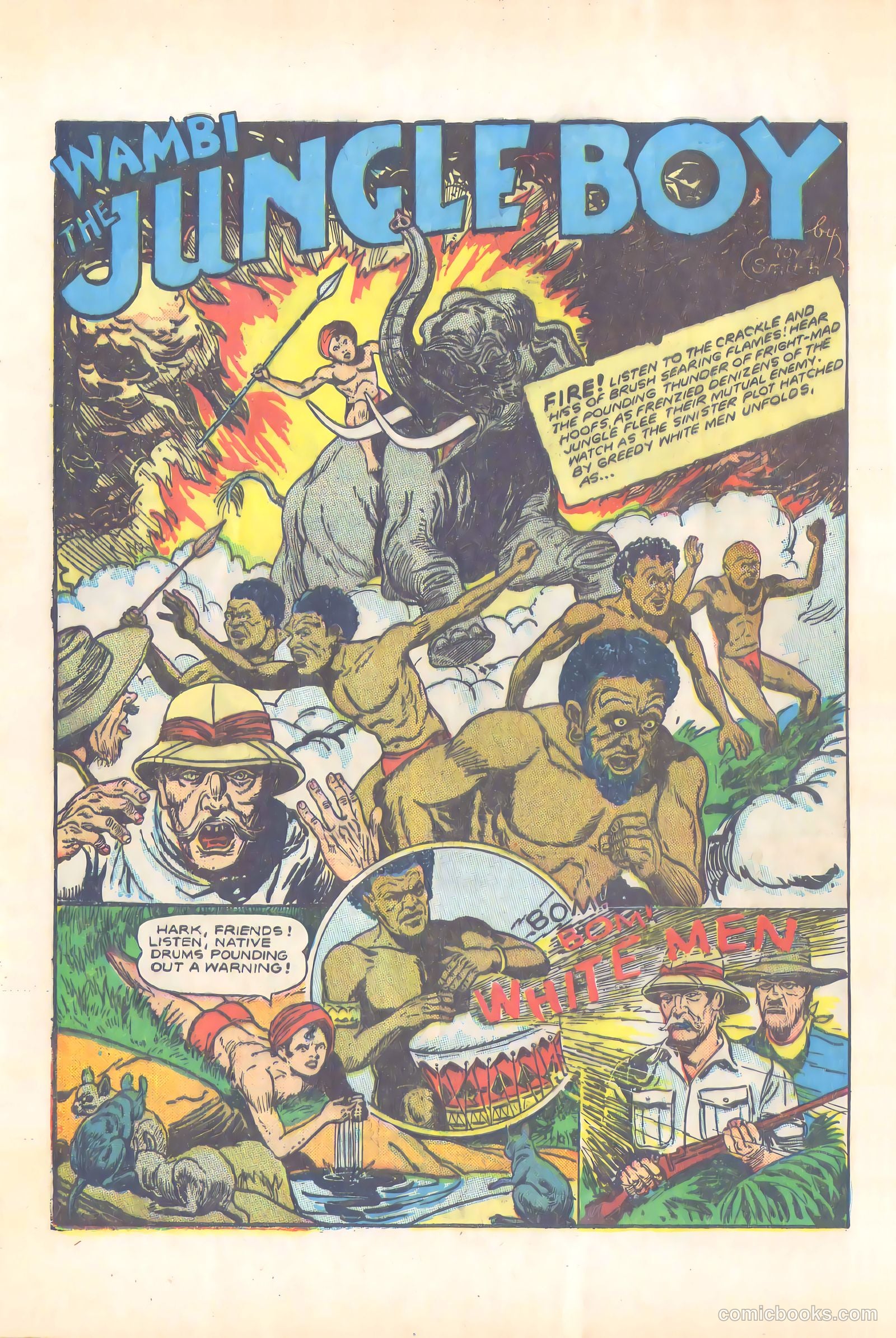 Wambi, Jungle Boy #4 (1948) — page 47 of 57