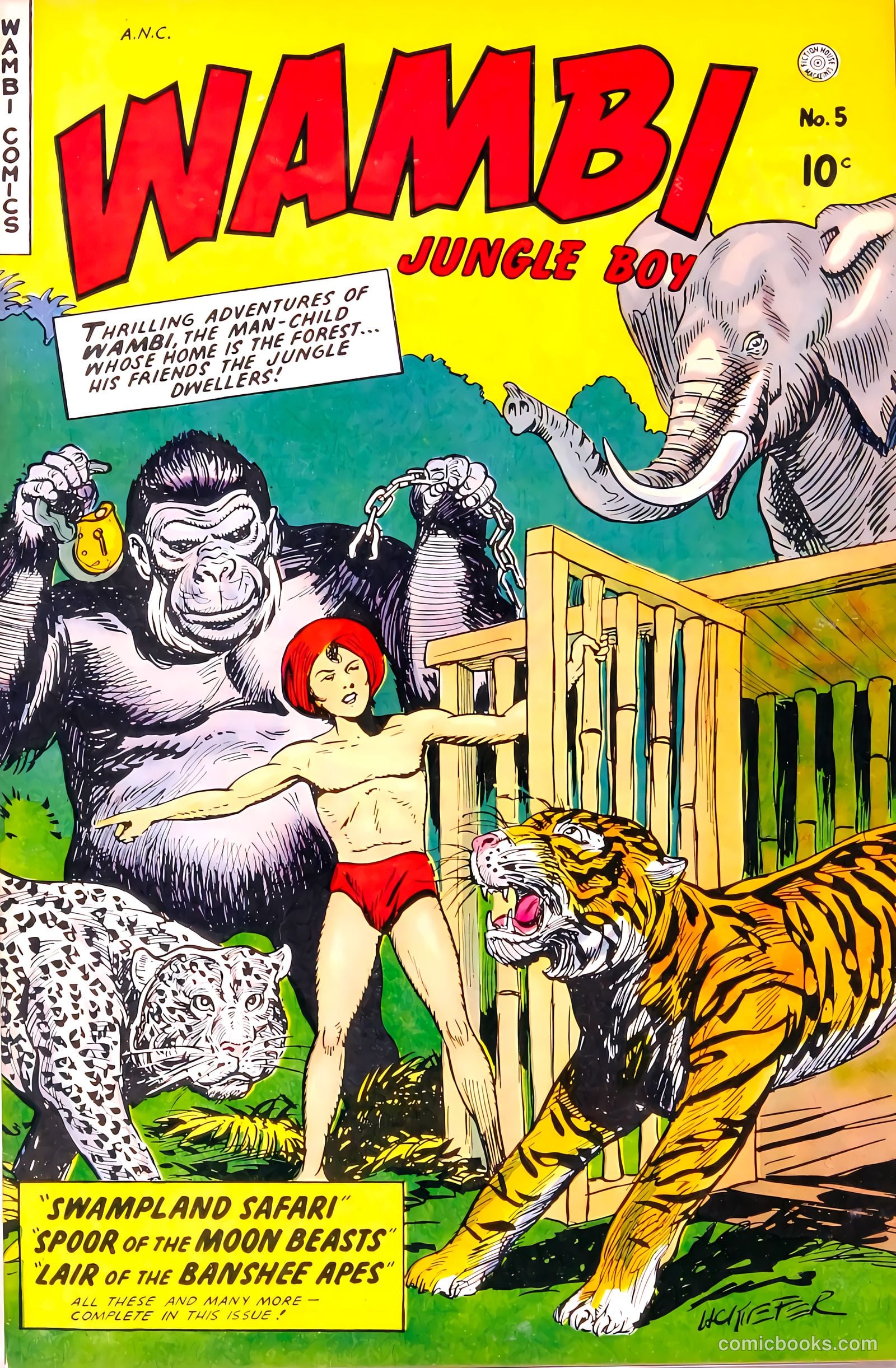 Wambi, Jungle Boy #5