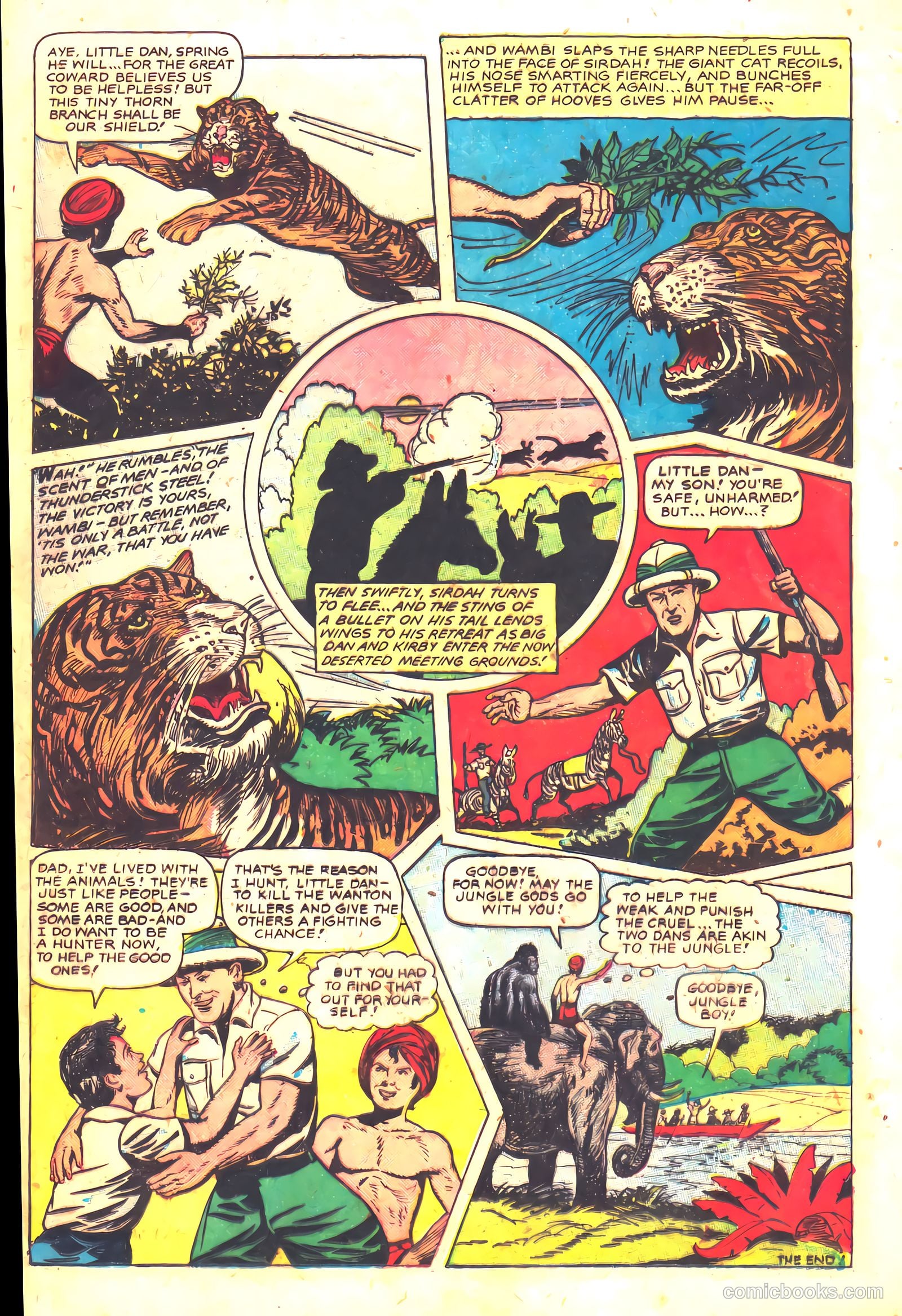 Wambi, Jungle Boy #5 (1949) — page 12 of 36