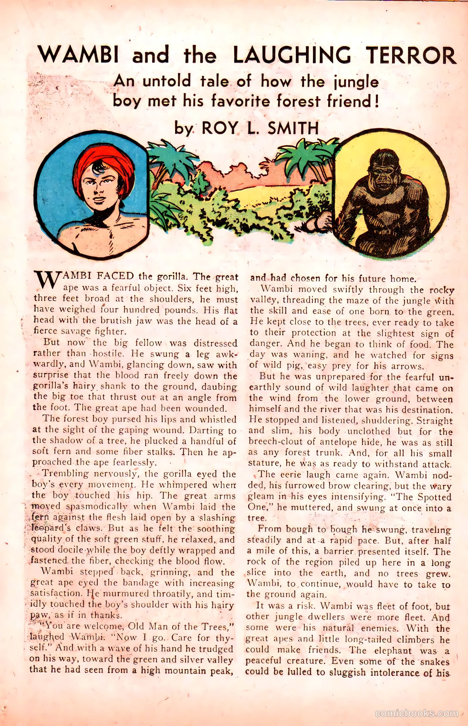 Wambi, Jungle Boy #6 (1950) — page 25 of 52