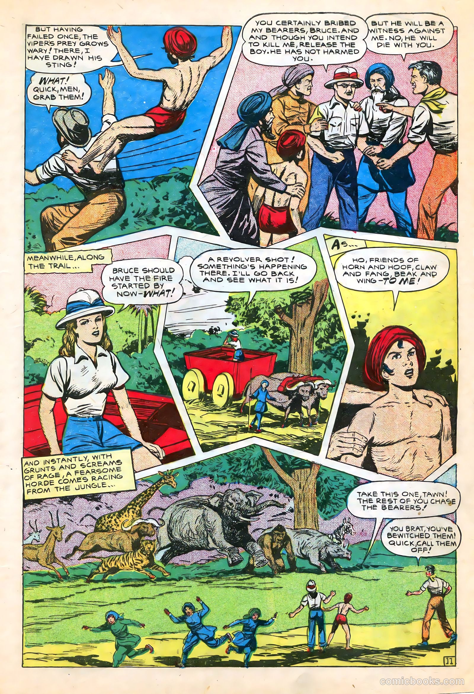 Wambi, Jungle Boy #7 (1950) — page 13 of 52