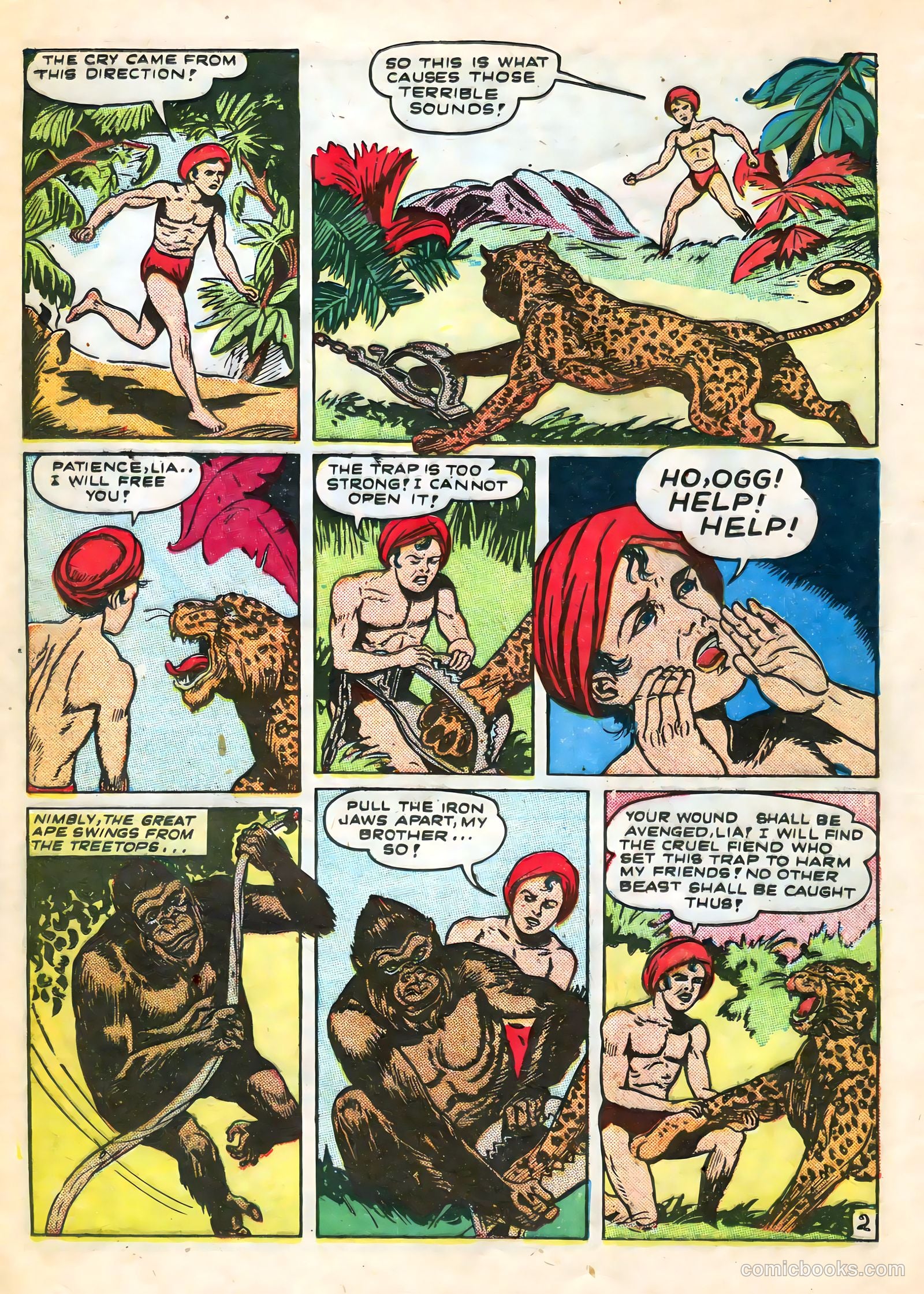 Wambi, Jungle Boy #7 (1950) — page 18 of 52
