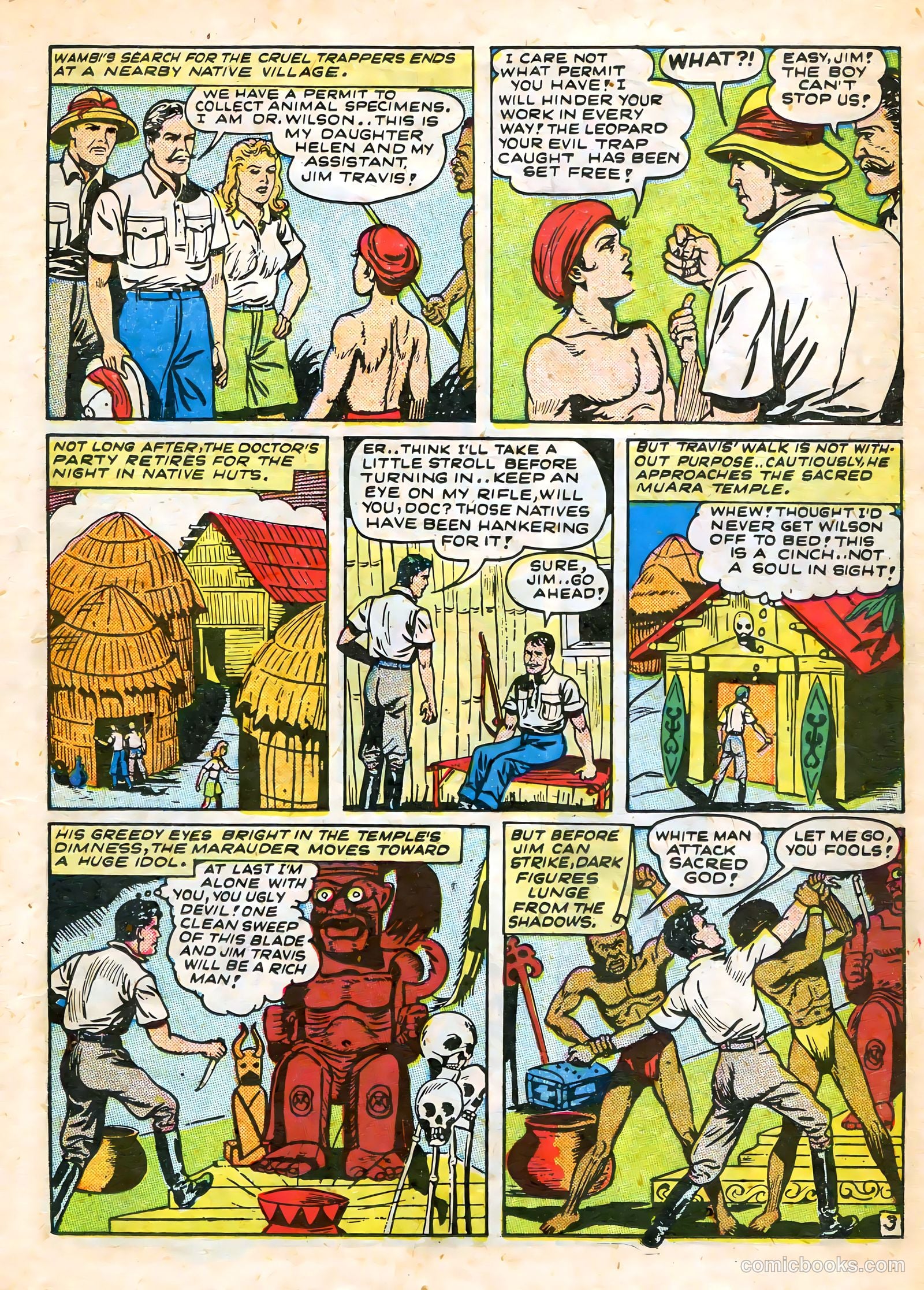 Wambi, Jungle Boy #7 (1950) — page 19 of 52