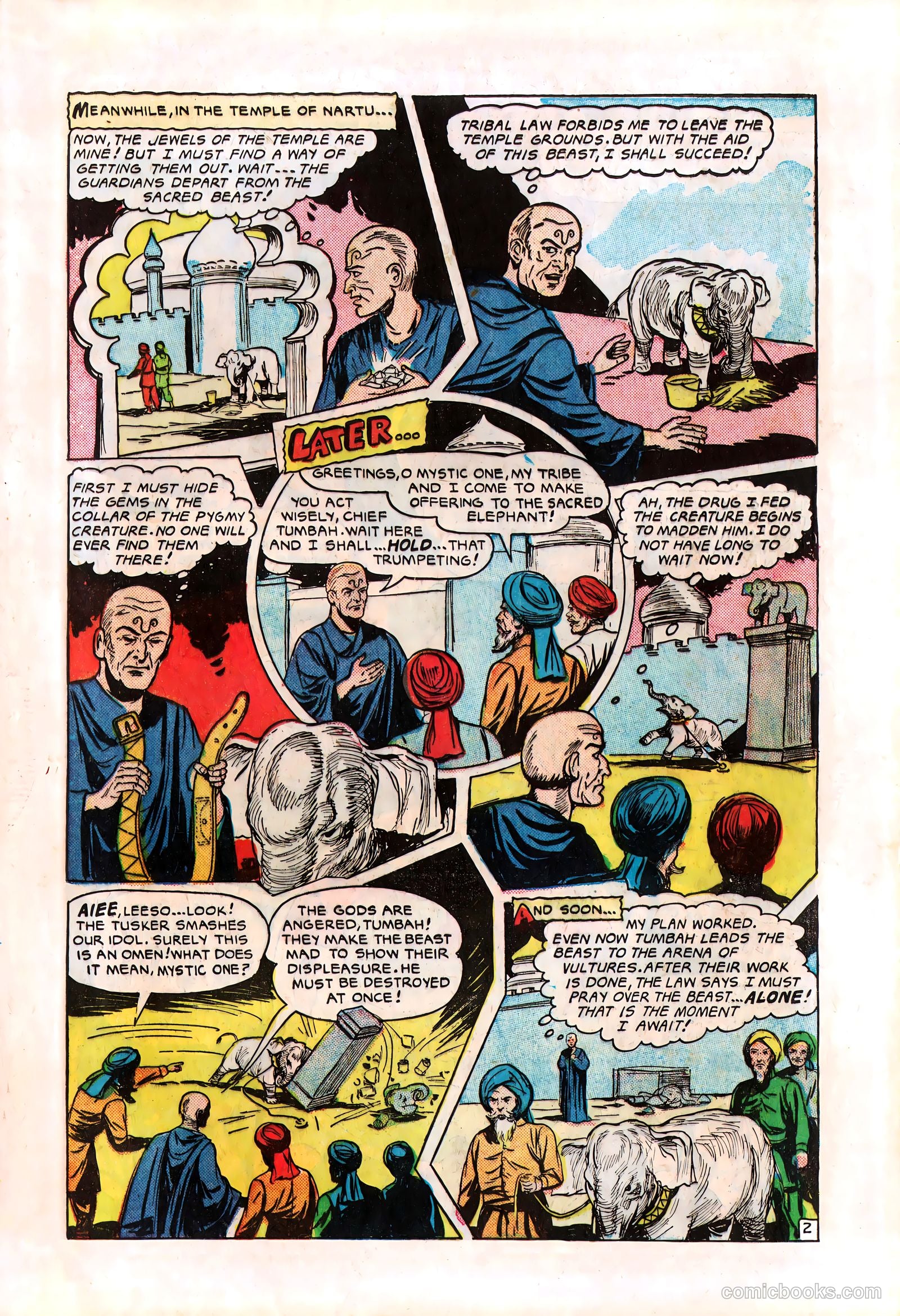 Wambi, Jungle Boy #8 (1950) — page 25 of 36