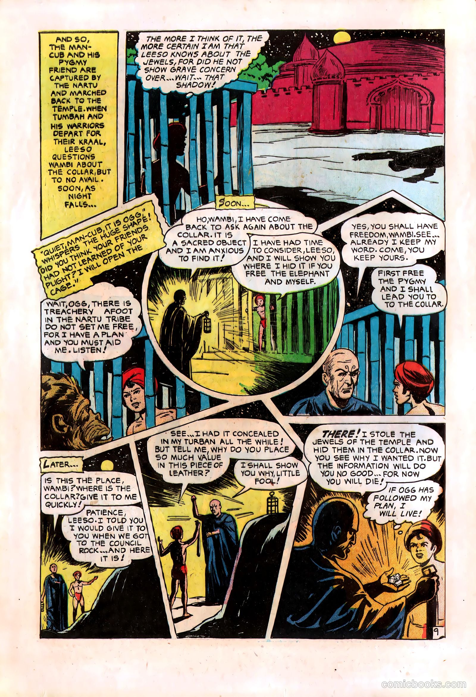 Wambi, Jungle Boy #8 (1950) — page 32 of 36